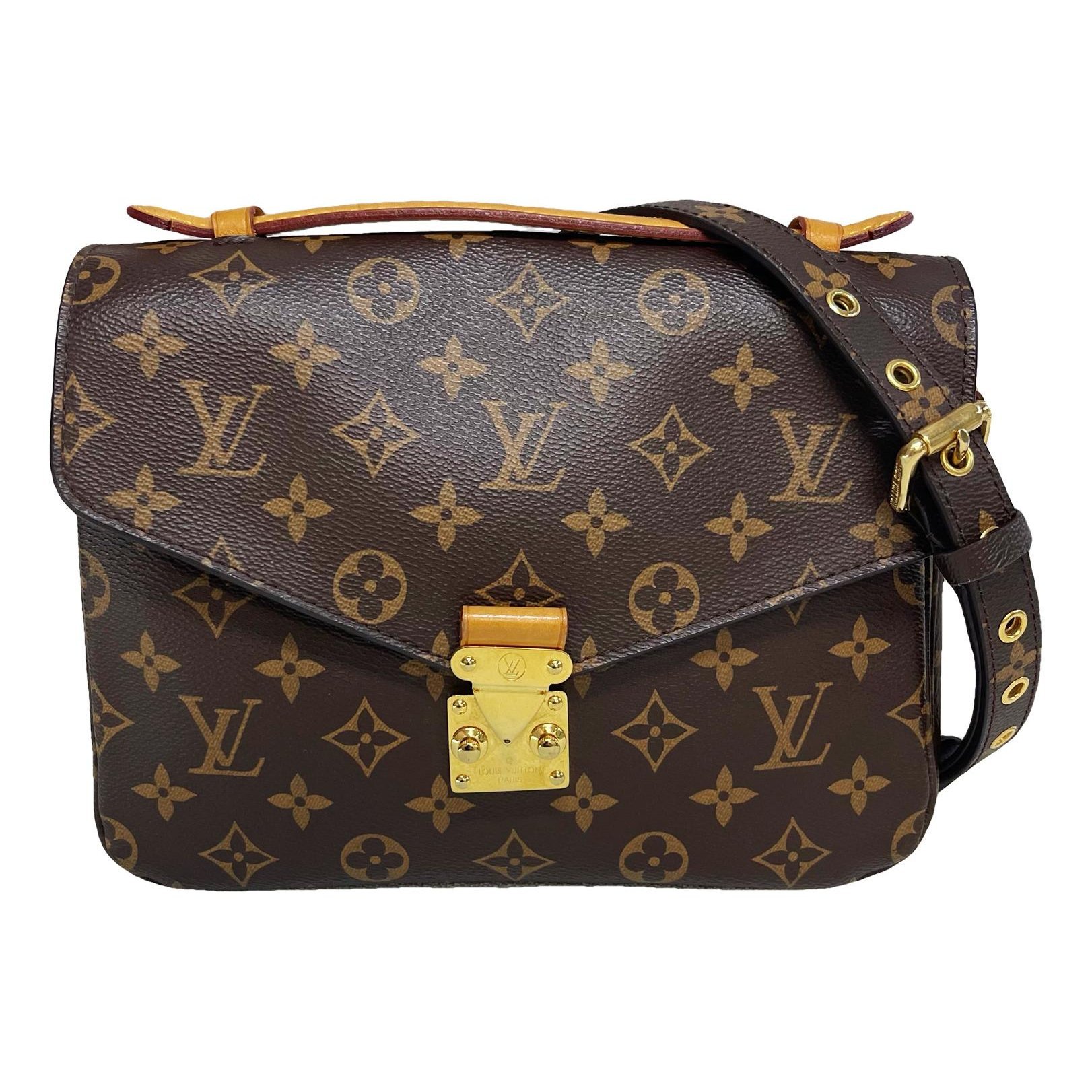 Metis leather handbag