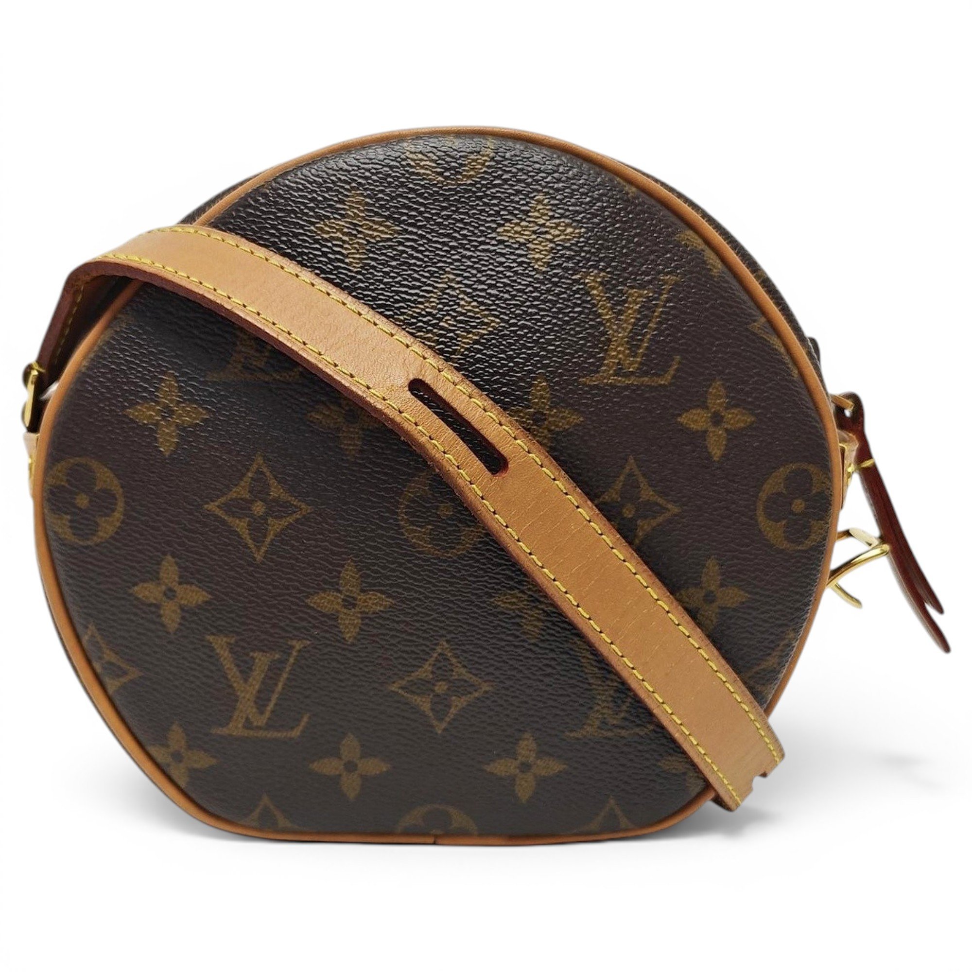 Micro boite chapeau leather handbag