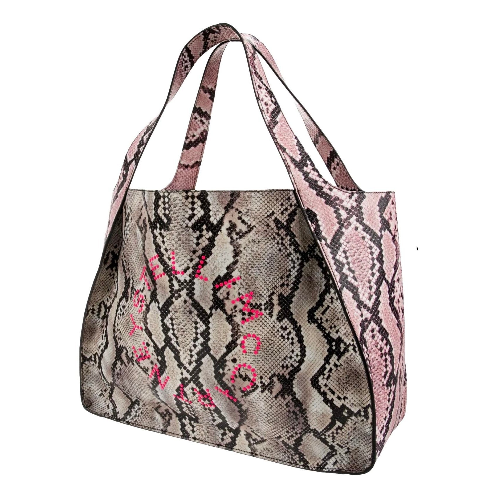 Vegan leather tote