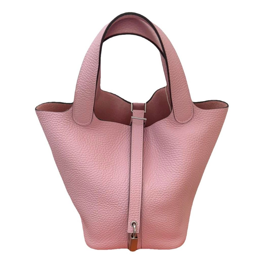Picotin leather handbag