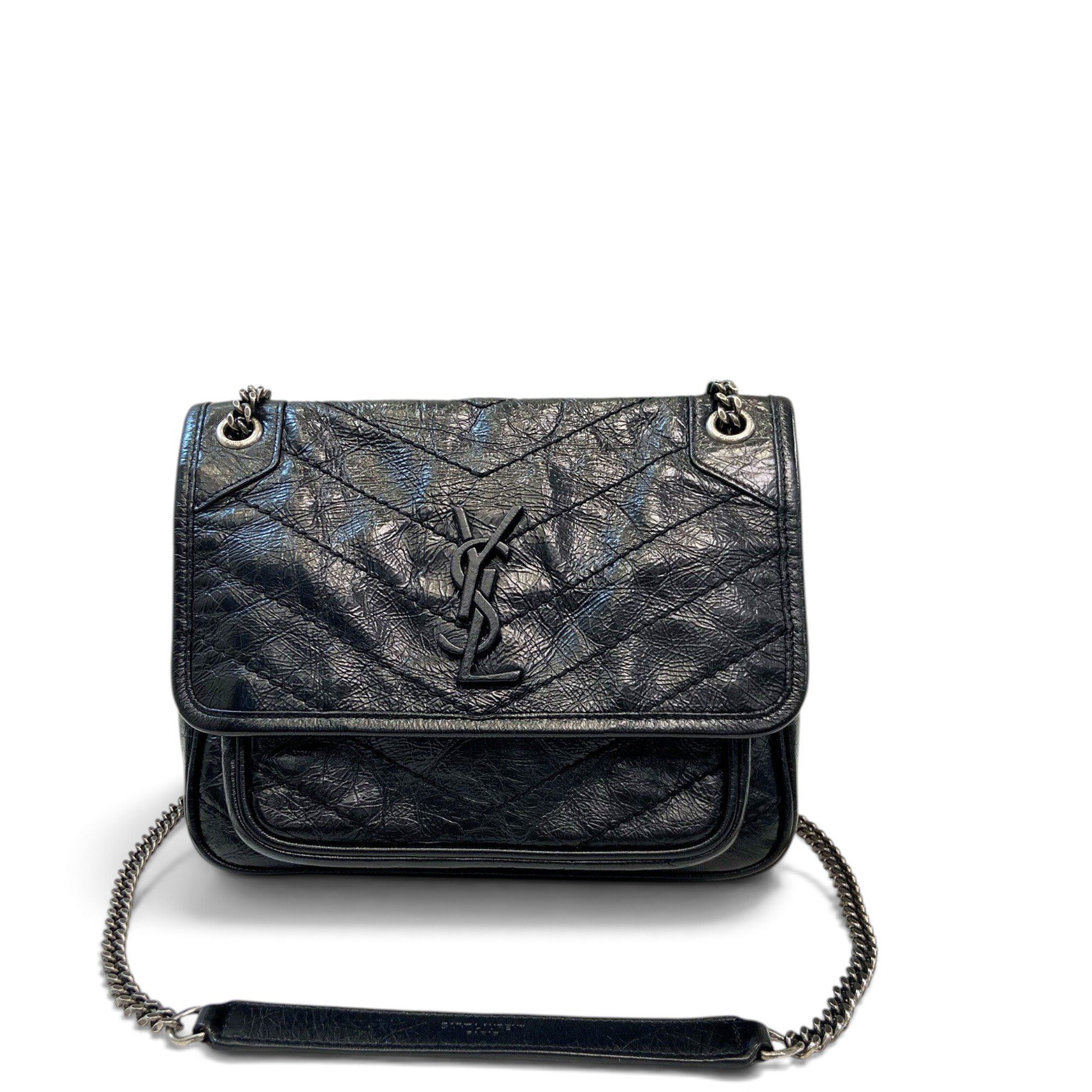 Niki leather crossbody bag