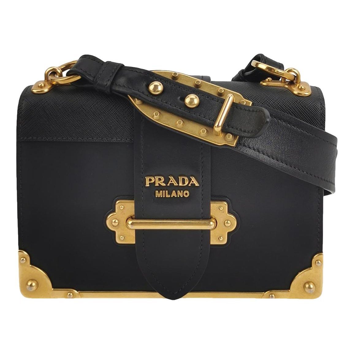 Cahier leather handbag