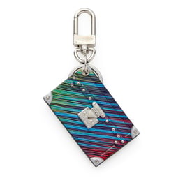 Louis Vuitton Multicolor Tropical Epi Leather Petite Malle Keychain Silver Hardware