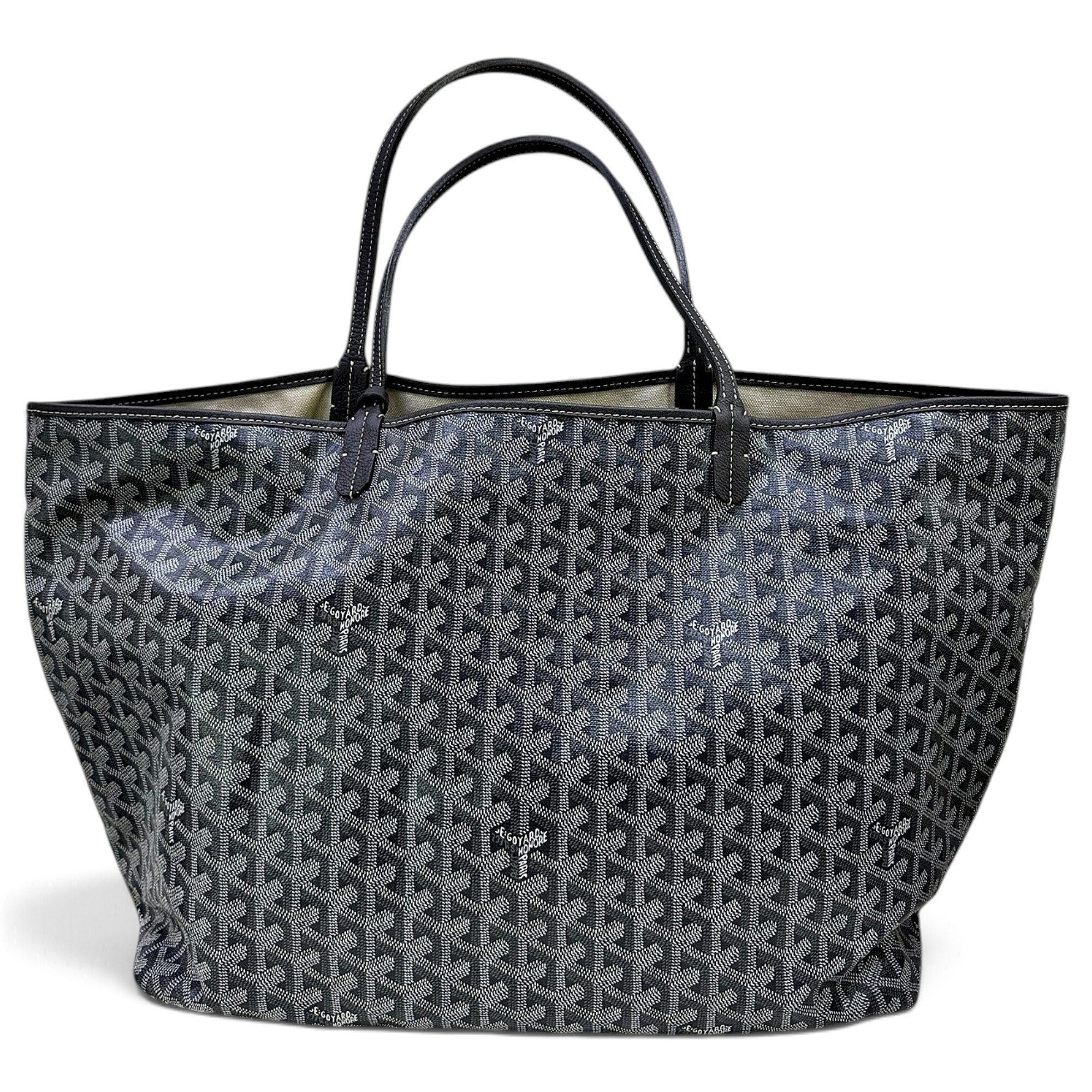 Saint-Louis patent leather tote