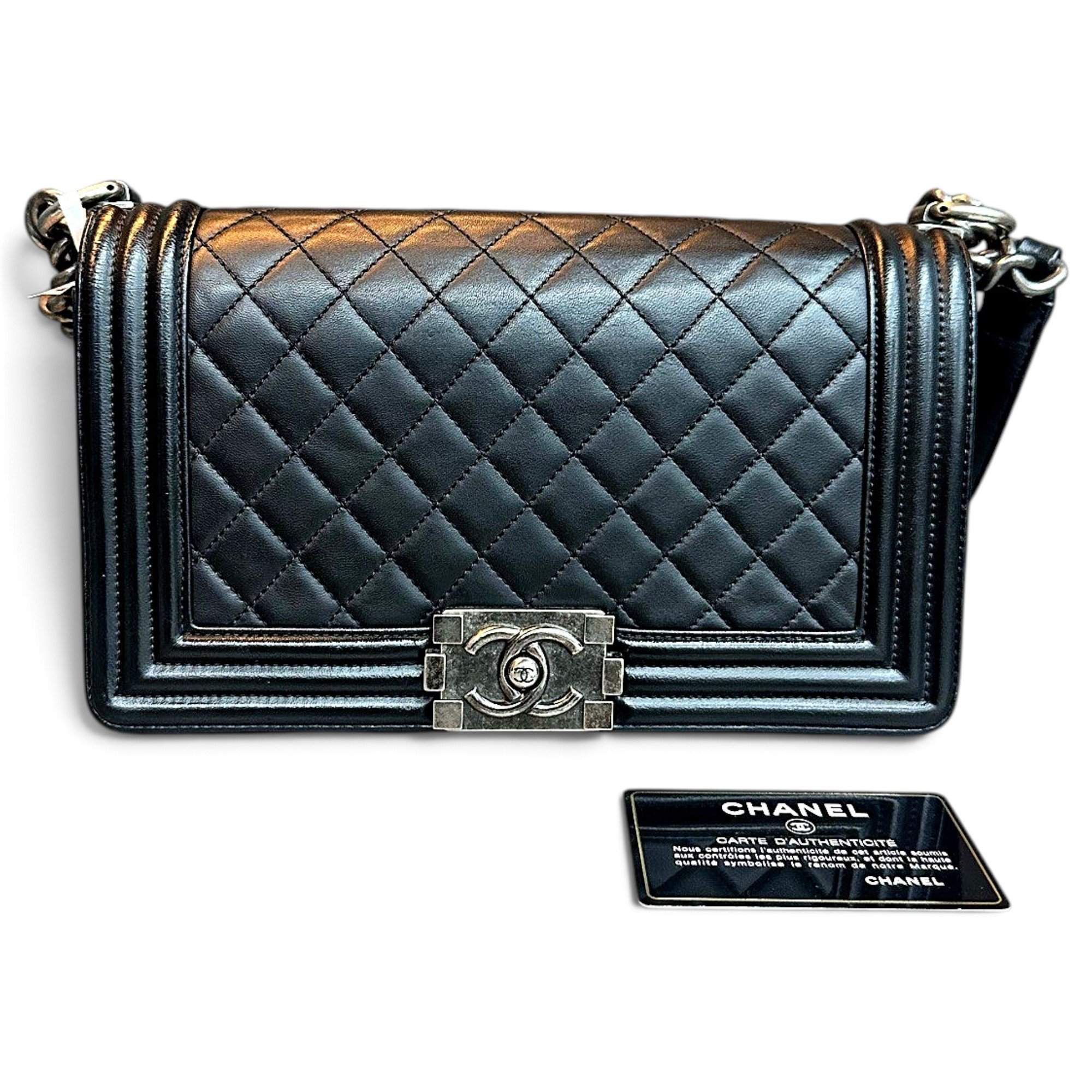 Boy leather handbag