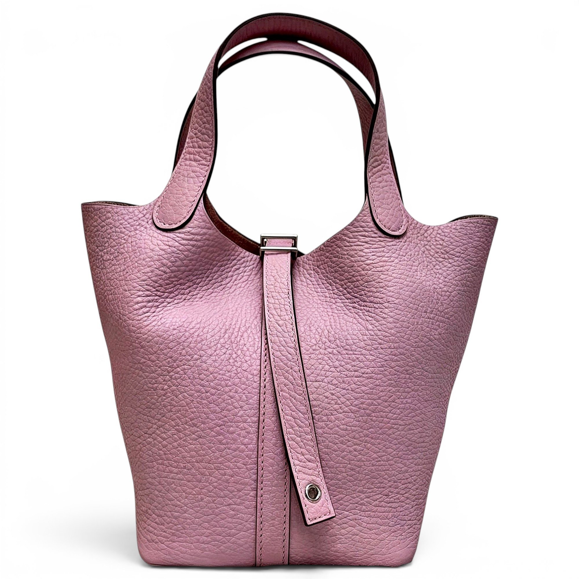 Picotin leather handbag