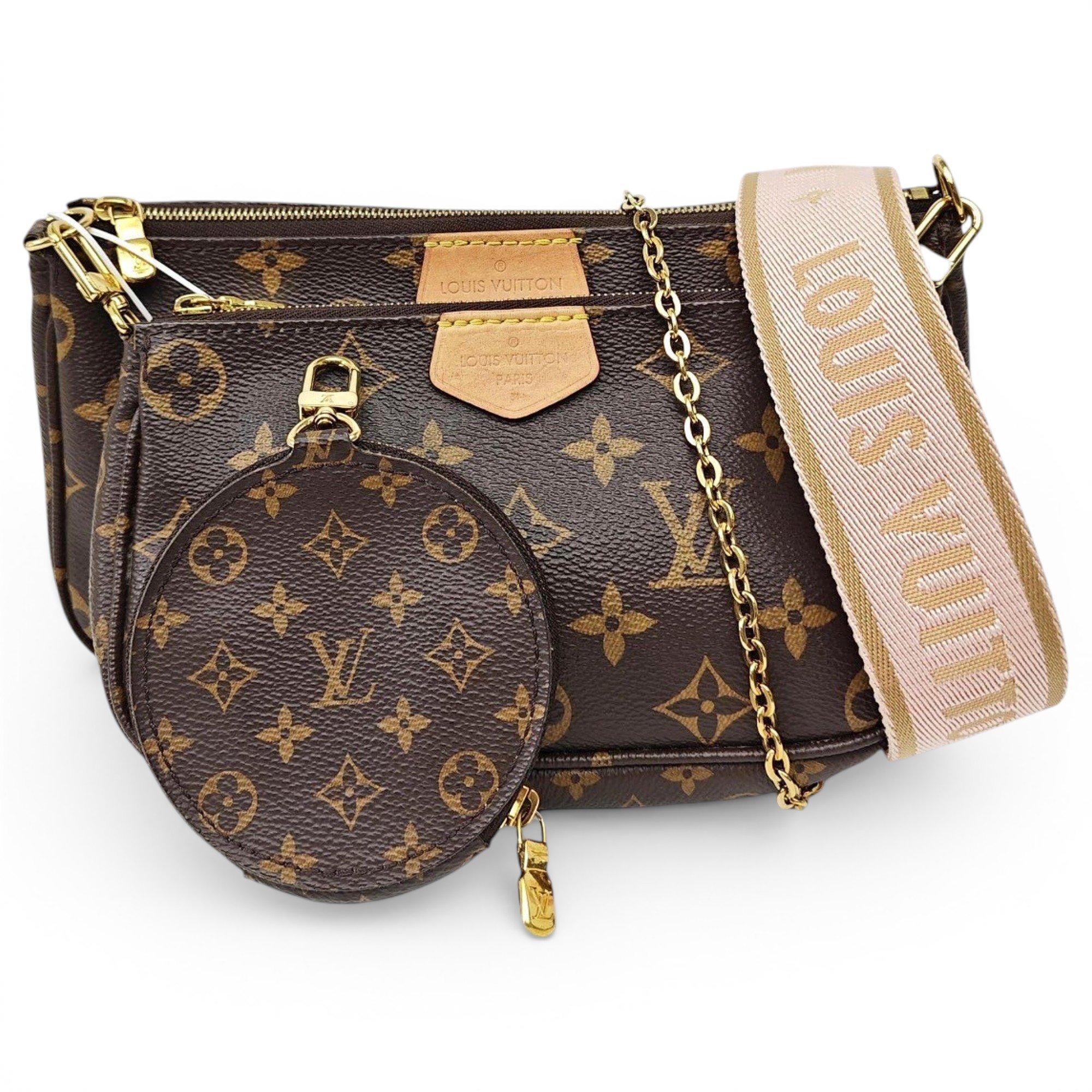 Multi Pochette Accessoires leather handbag