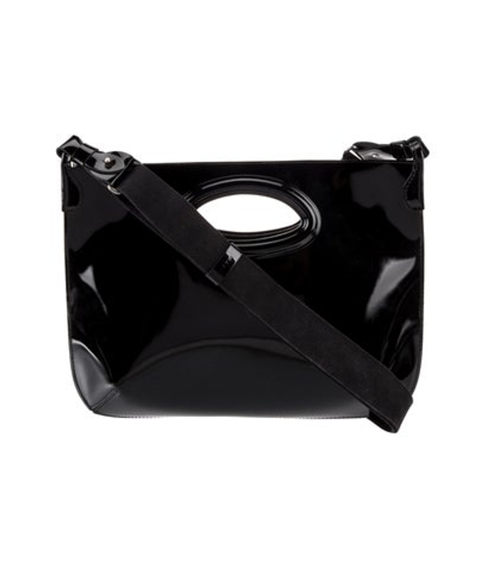 Marni Patent Leather Messenger Bag