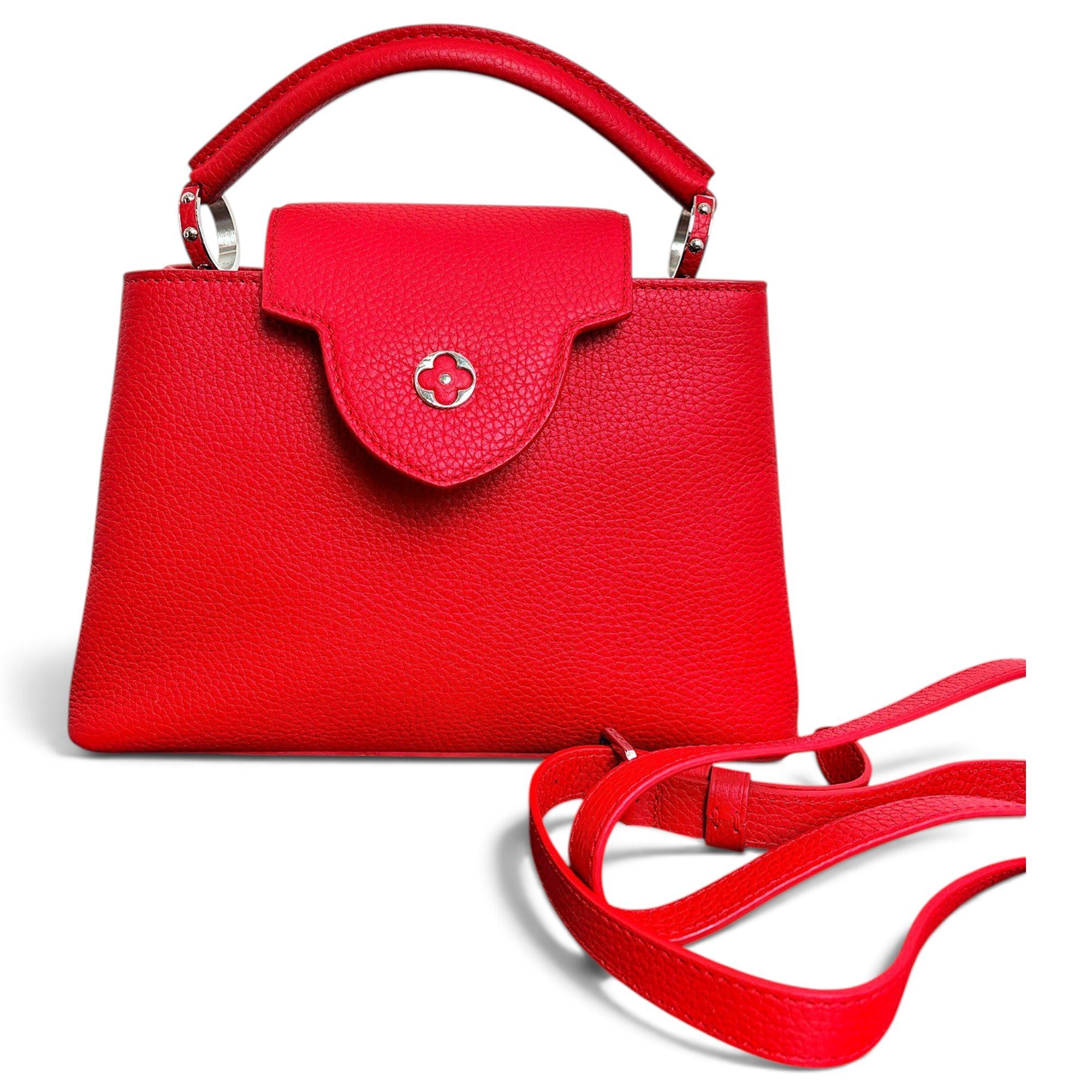 Capucines leather handbag
