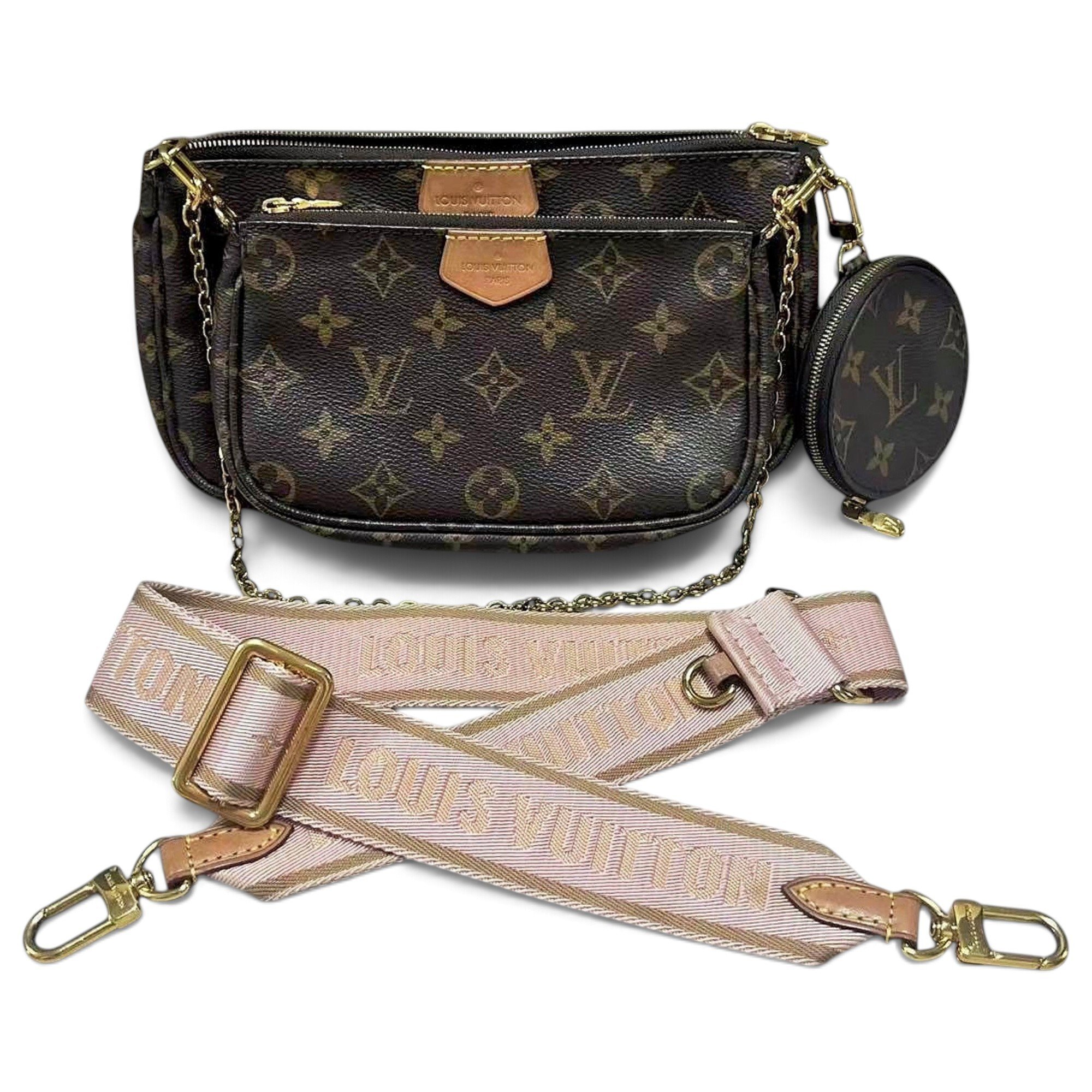 Multi Pochette Accessoires leather handbag