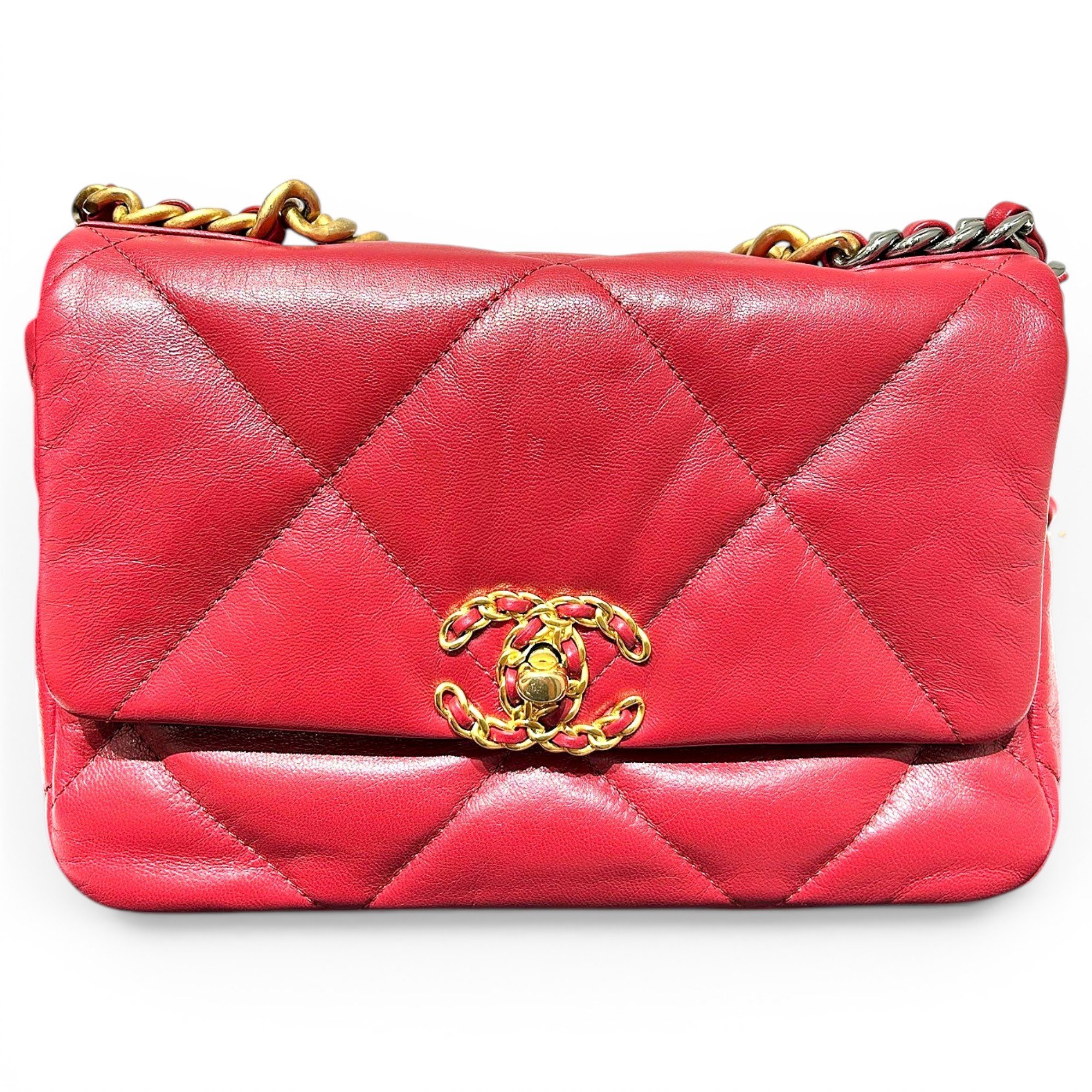 Chanel 19 leather handbag