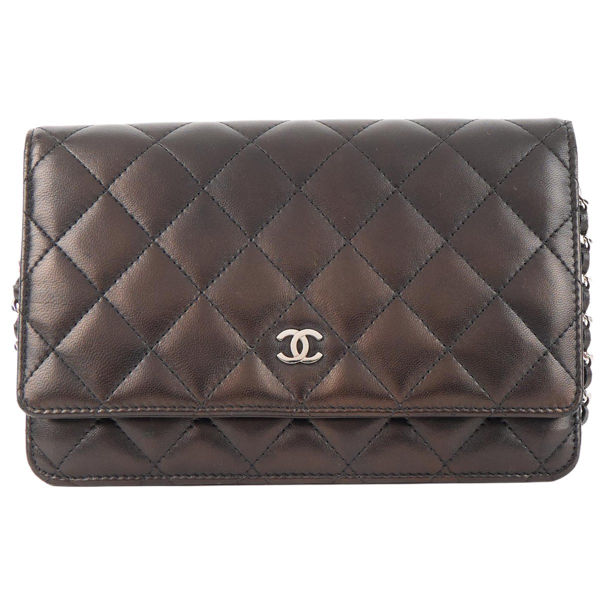 Wallet On Chain Timeless/Classique leather crossbody bag