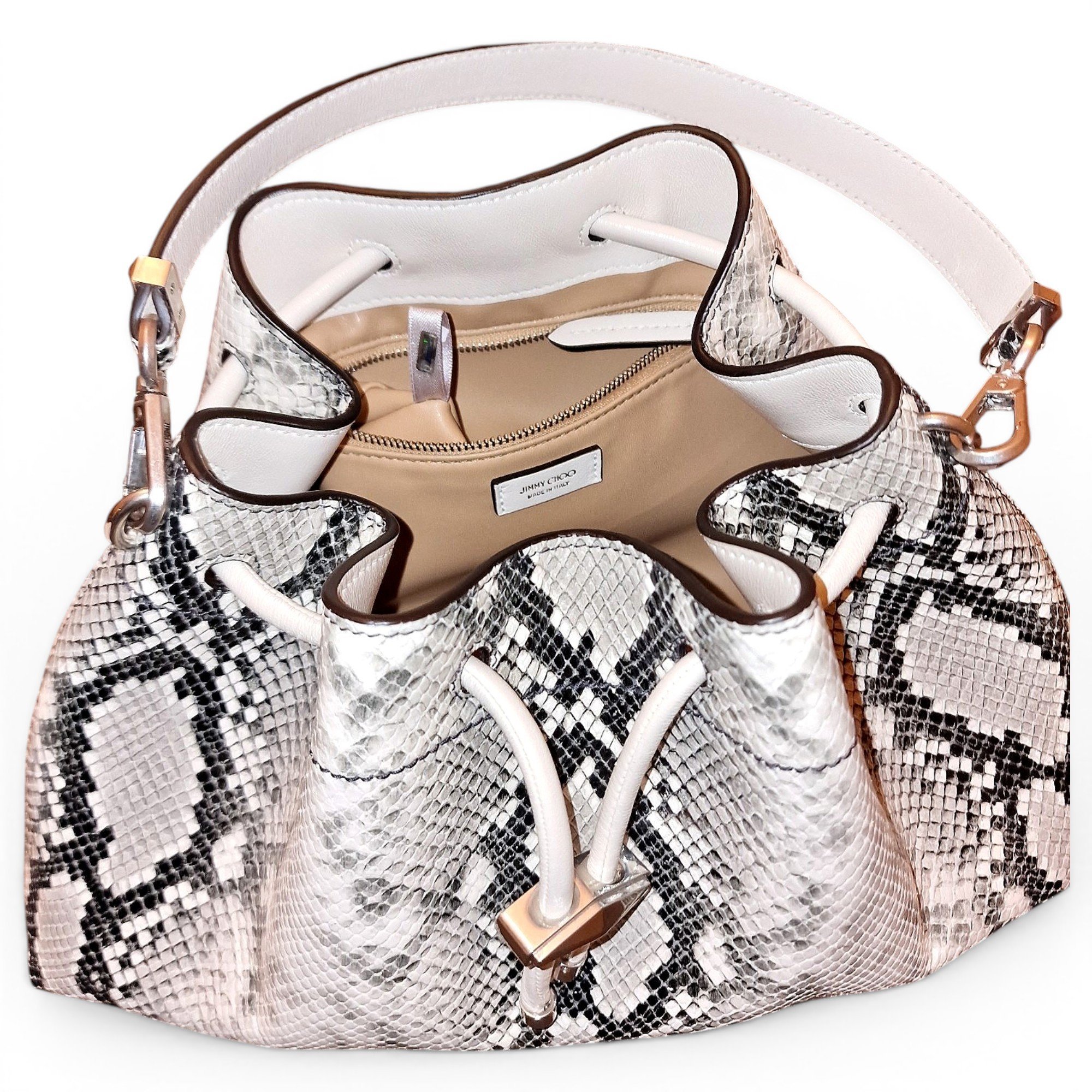Jimmy Choo Cinch leather crossbody bag