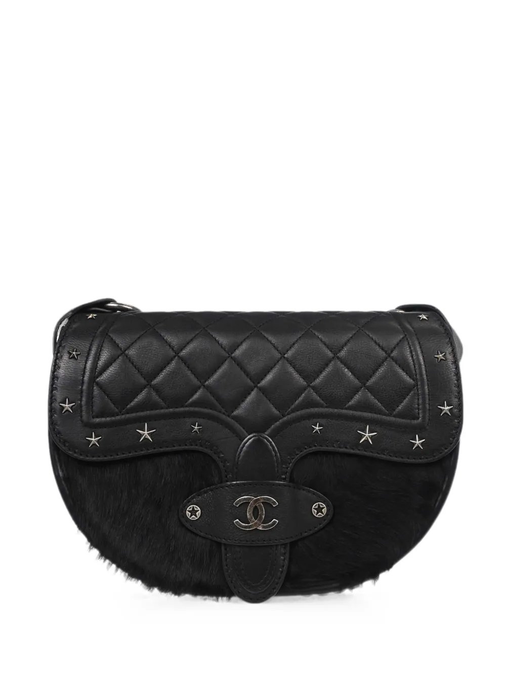 2014 Paris-Dallas star-studded shoulder bag