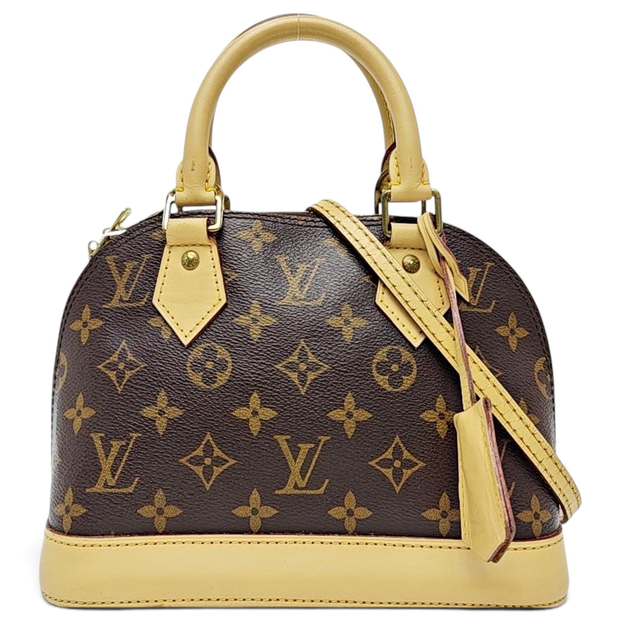 Alma leather handbag