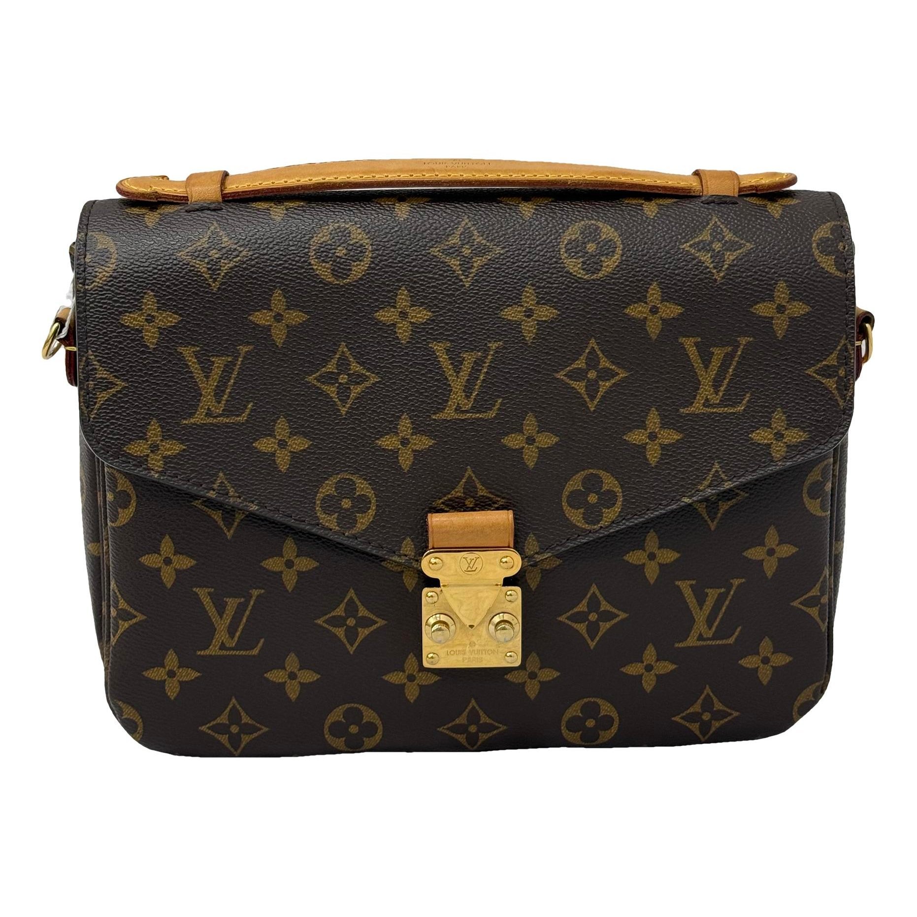 Metis leather handbag