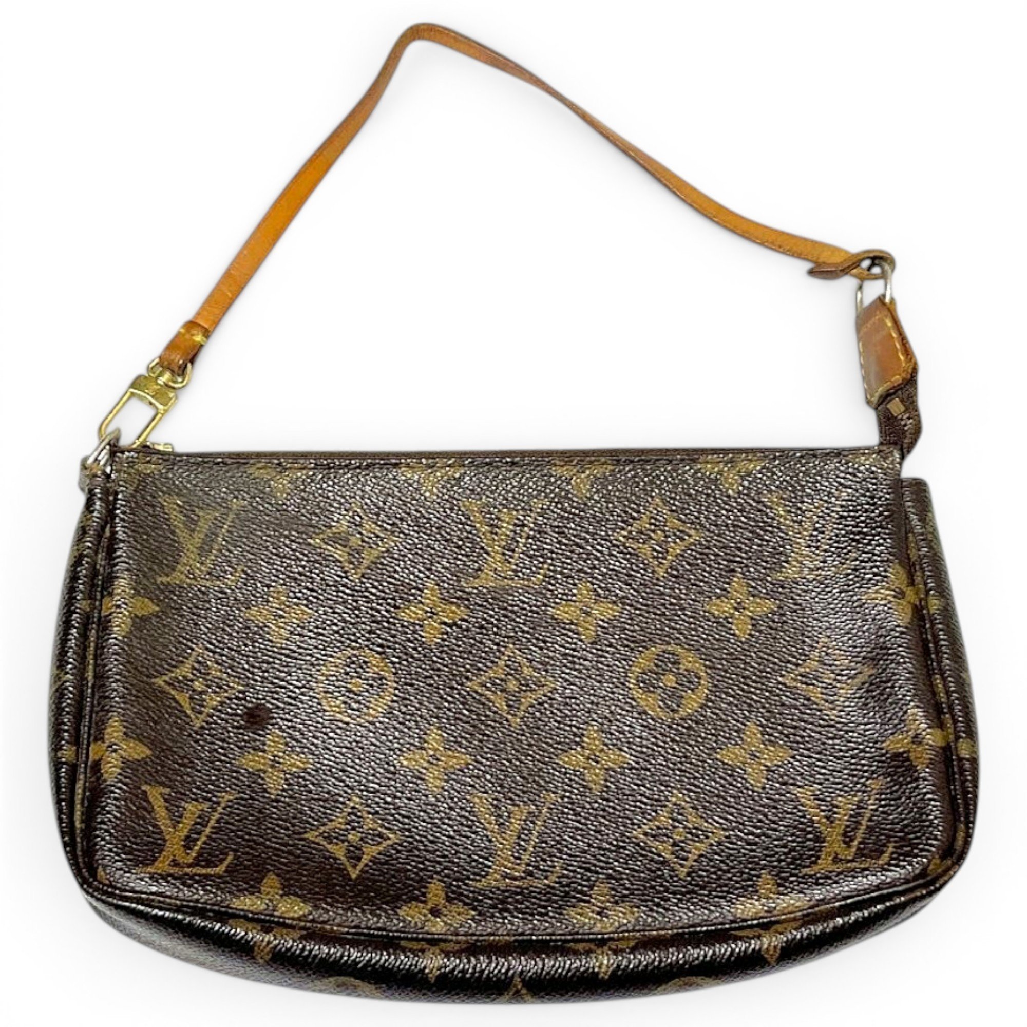 Pochette Accessoire leather handbag