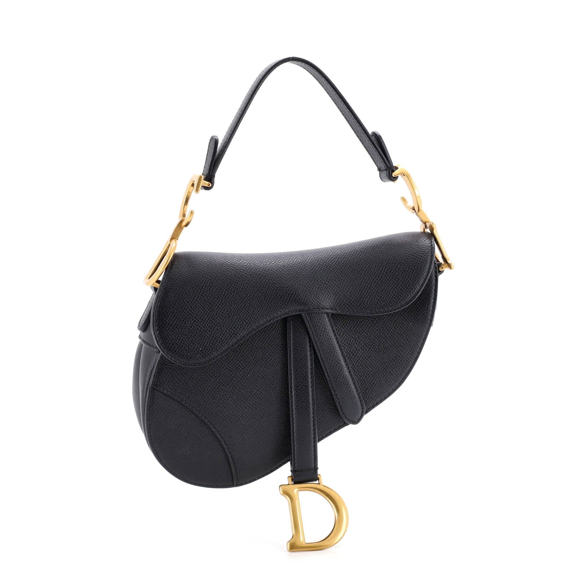 Dior Saddle Handbag Leather Mini