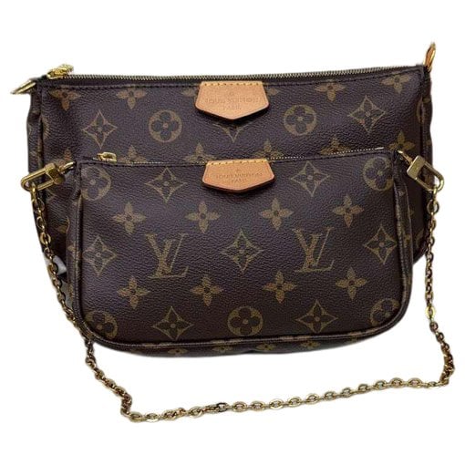 Multi Pochette Accessoires leather handbag