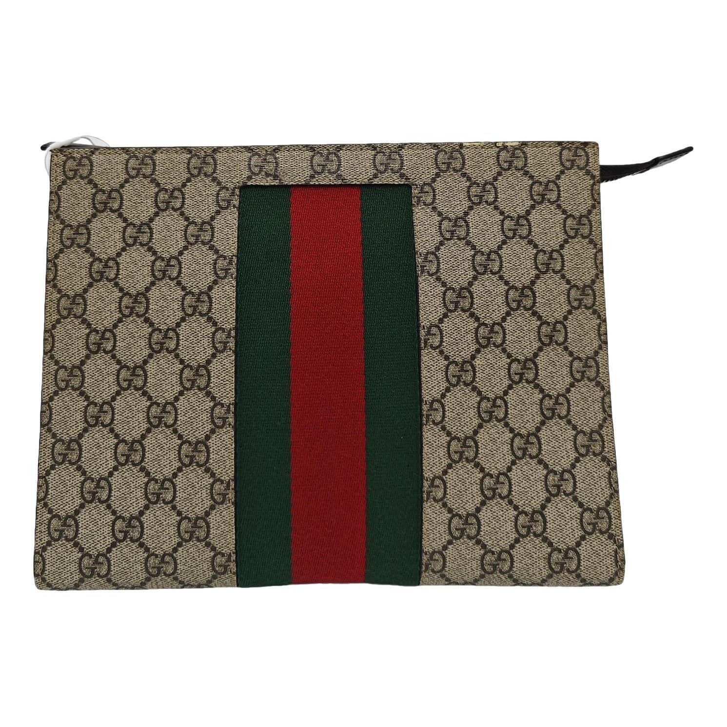 Ophidia GG Supreme leather handbag