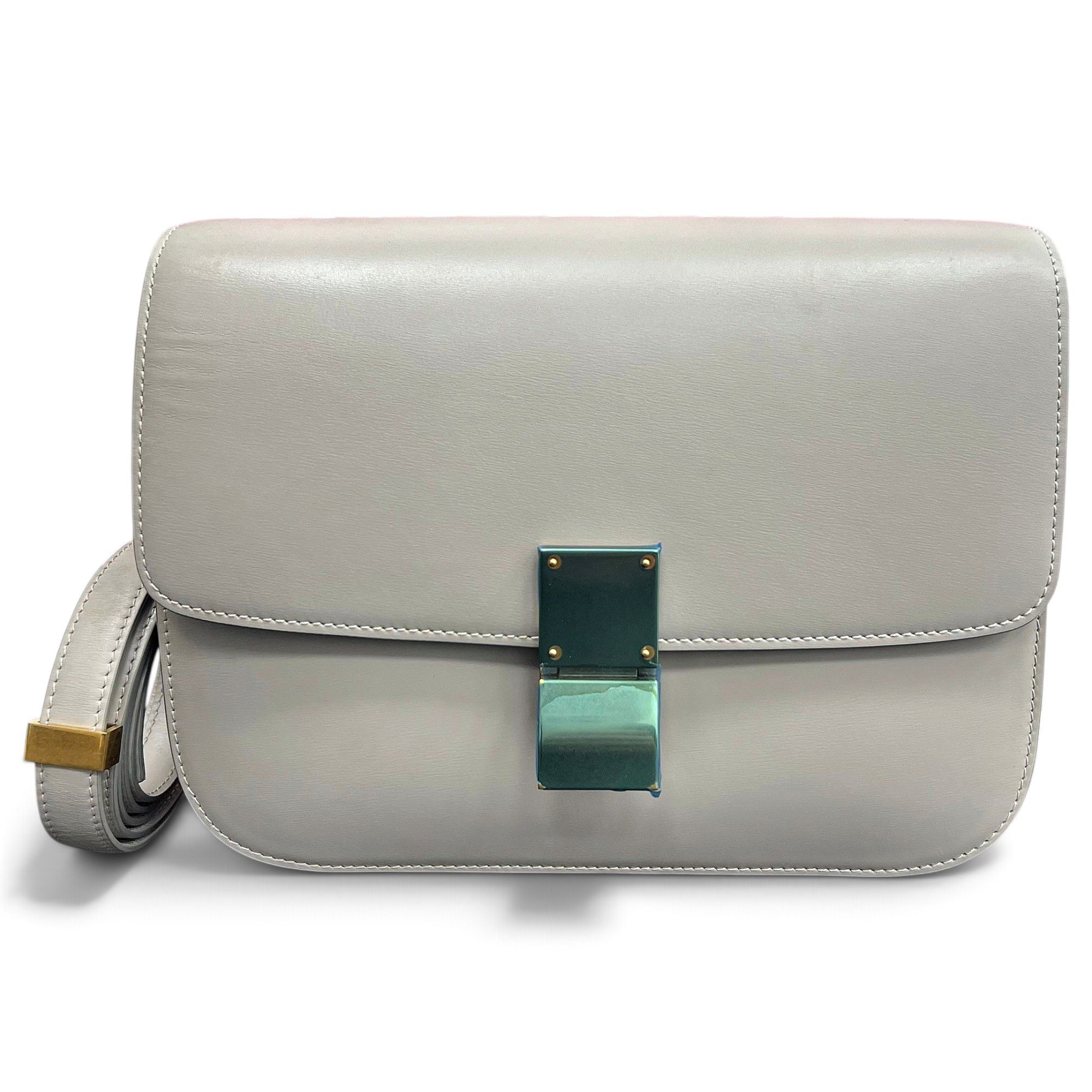 Classic leather handbag