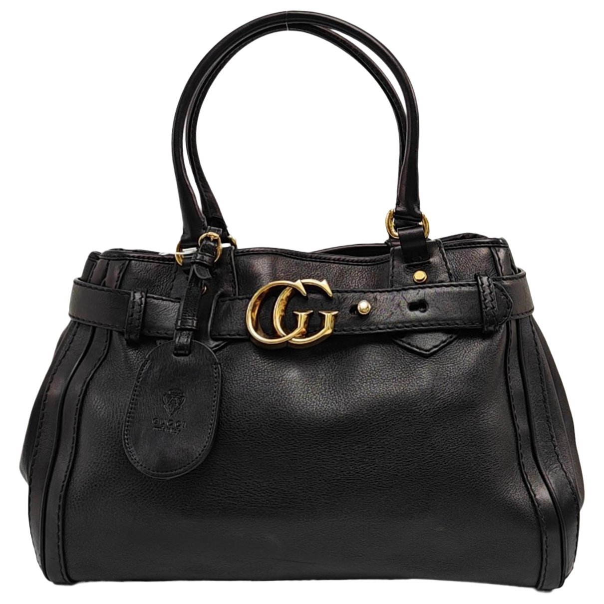 GG Running leather handbag