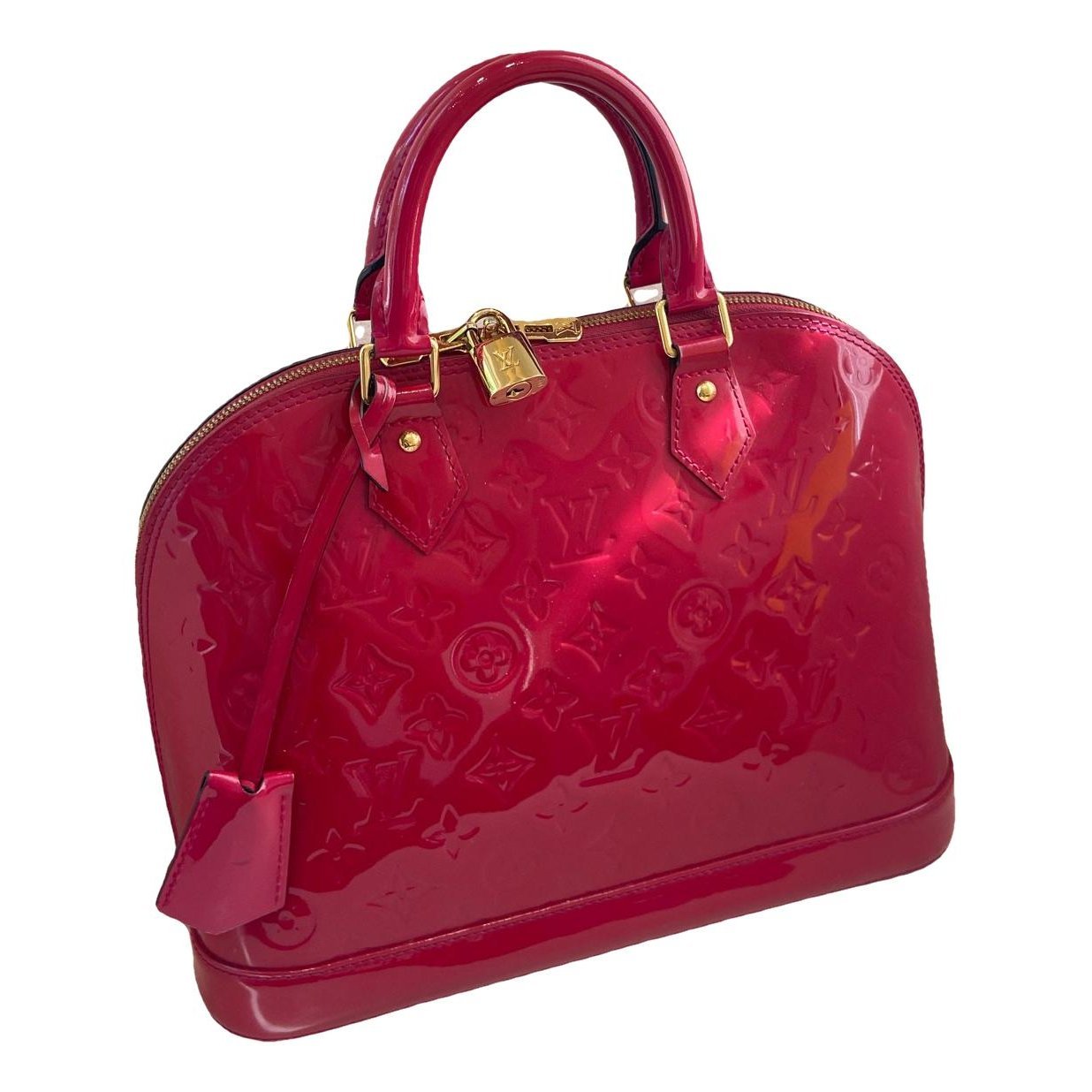 Alma leather handbag