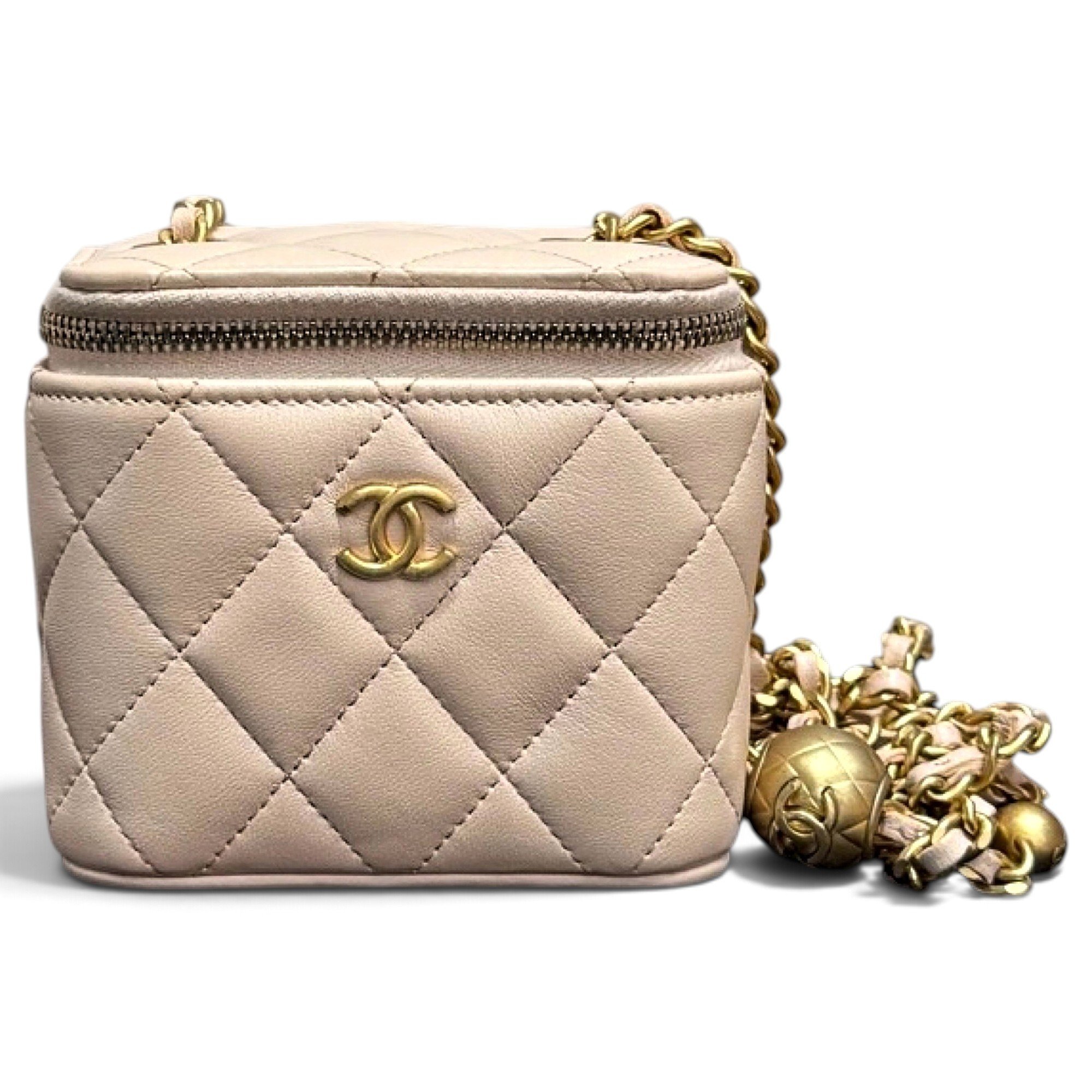 Vanity leather mini bag