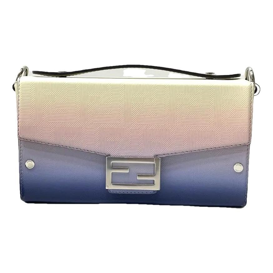 Baguette leather handbag
