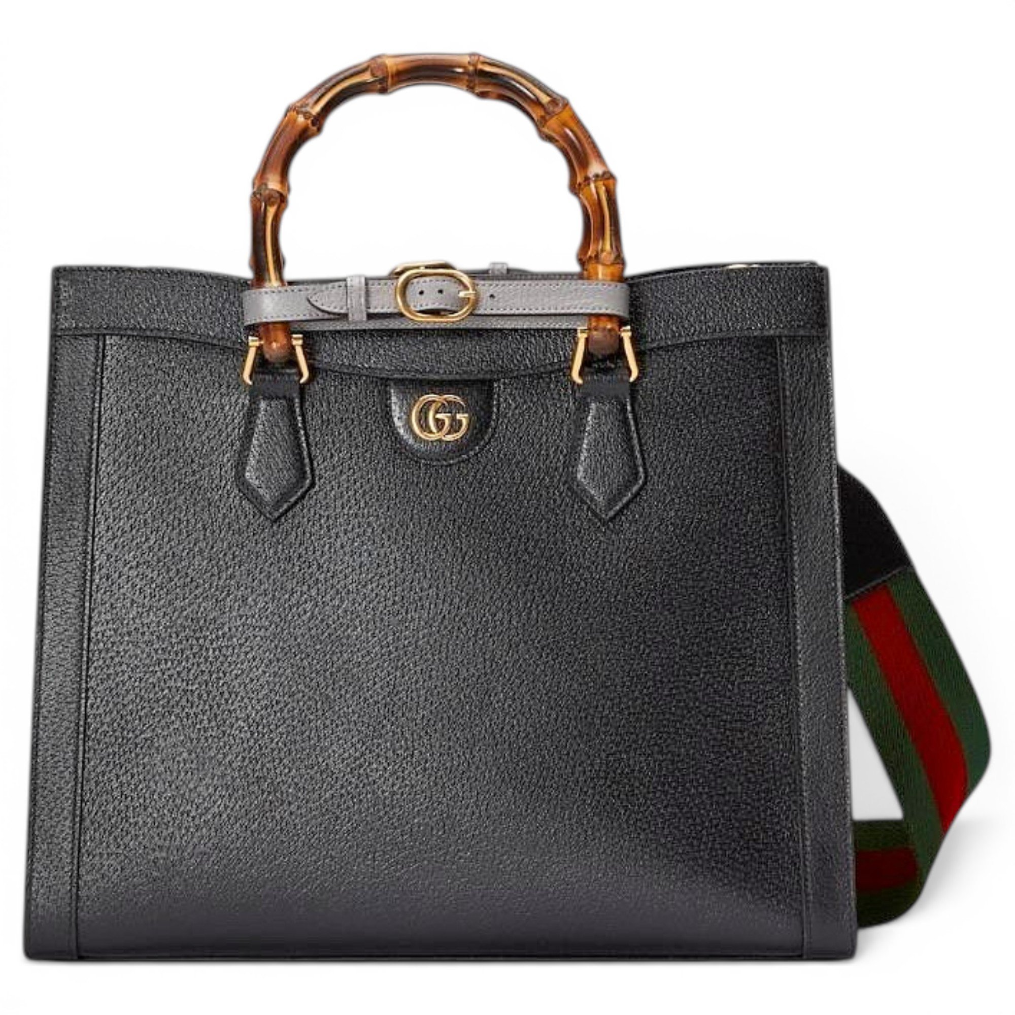 Diana Bamboo leather tote