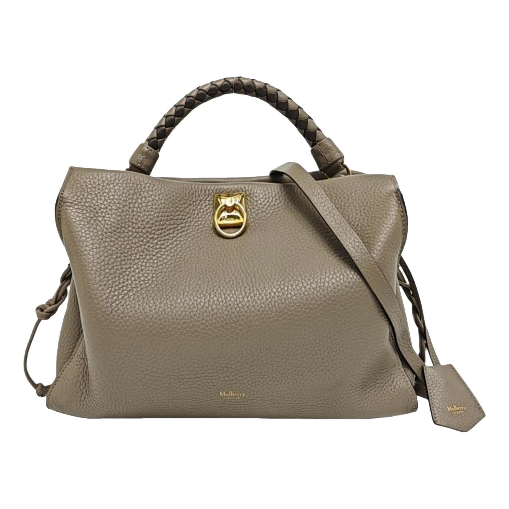 Iris leather handbag