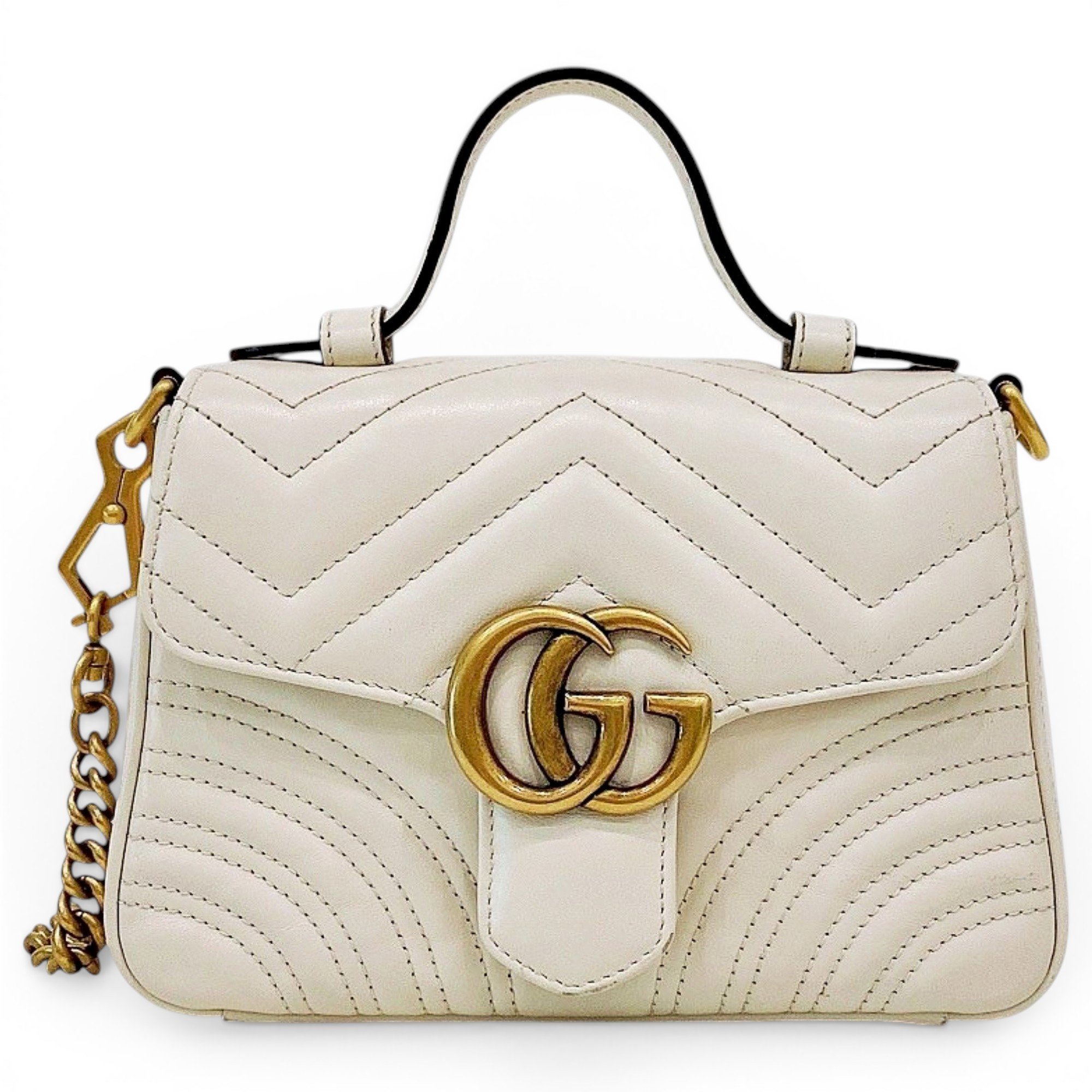 GG Marmont Flap leather handbag