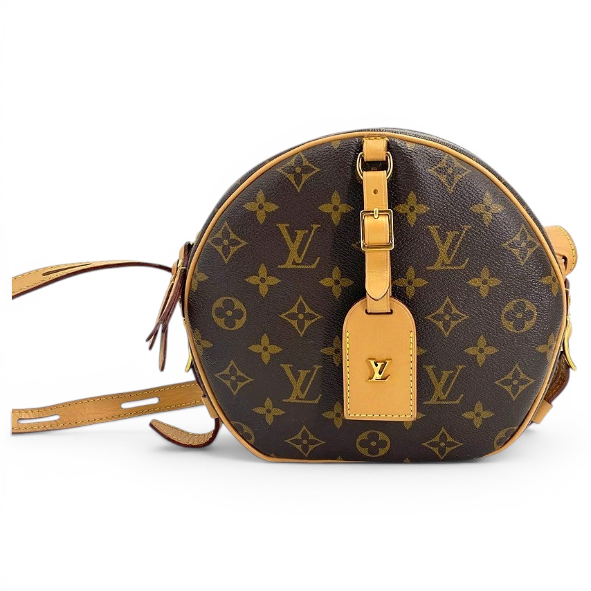 Boîte chapeau souple leather handbag