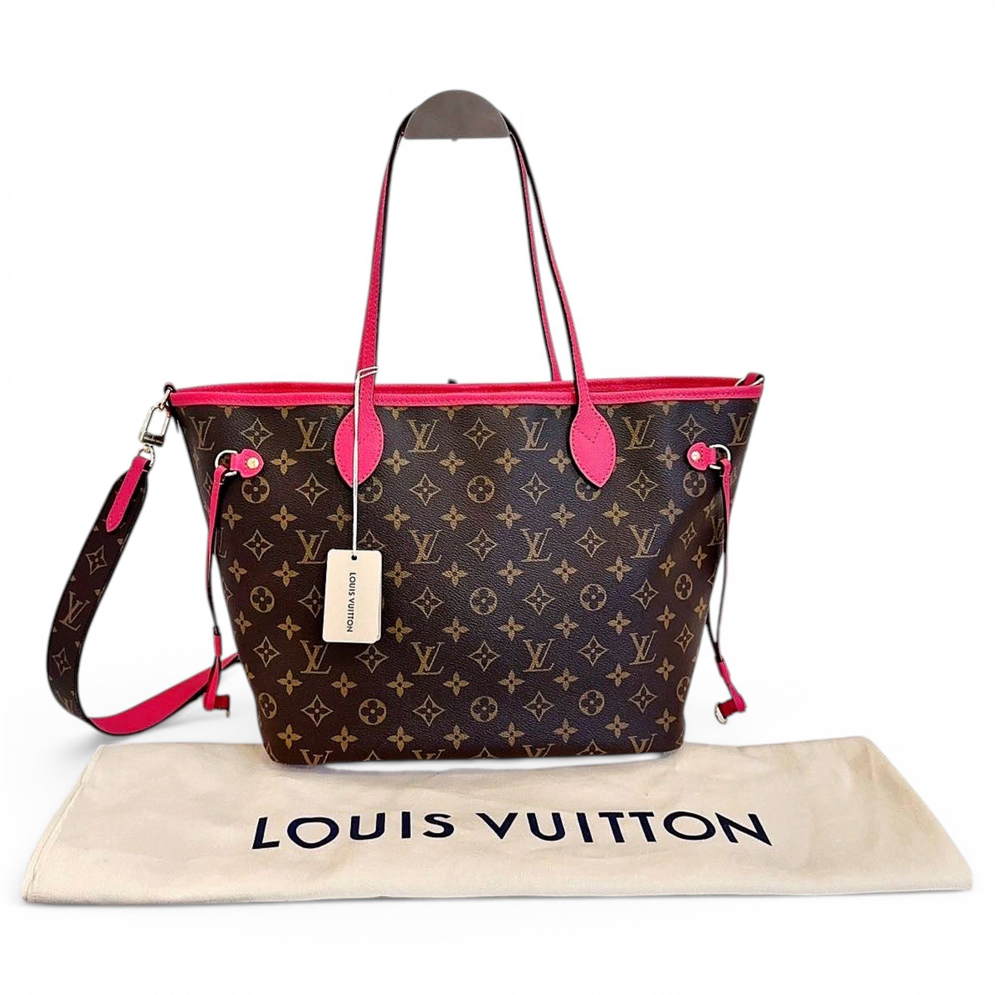 Neverfull leather handbag