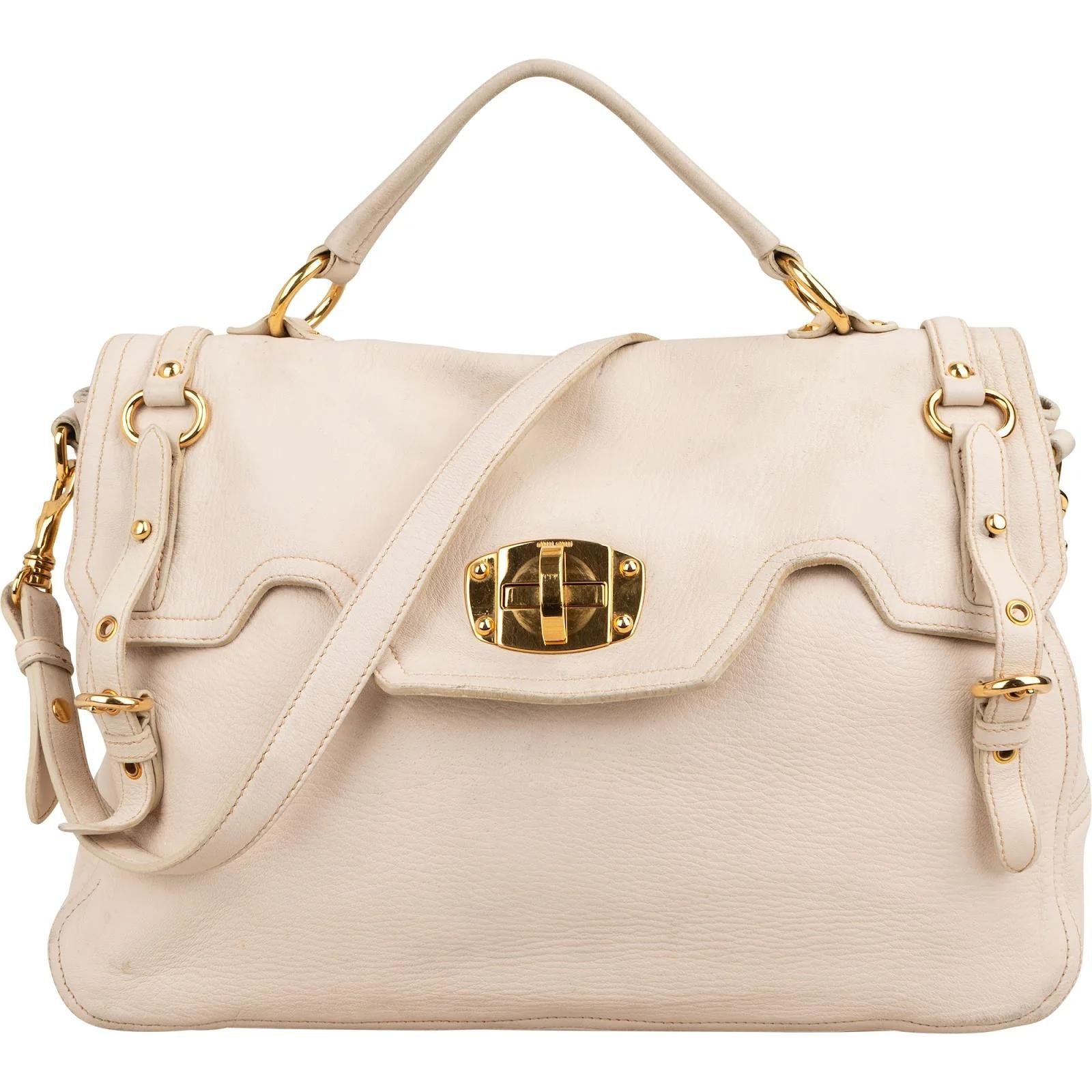 Vitello leather handbag