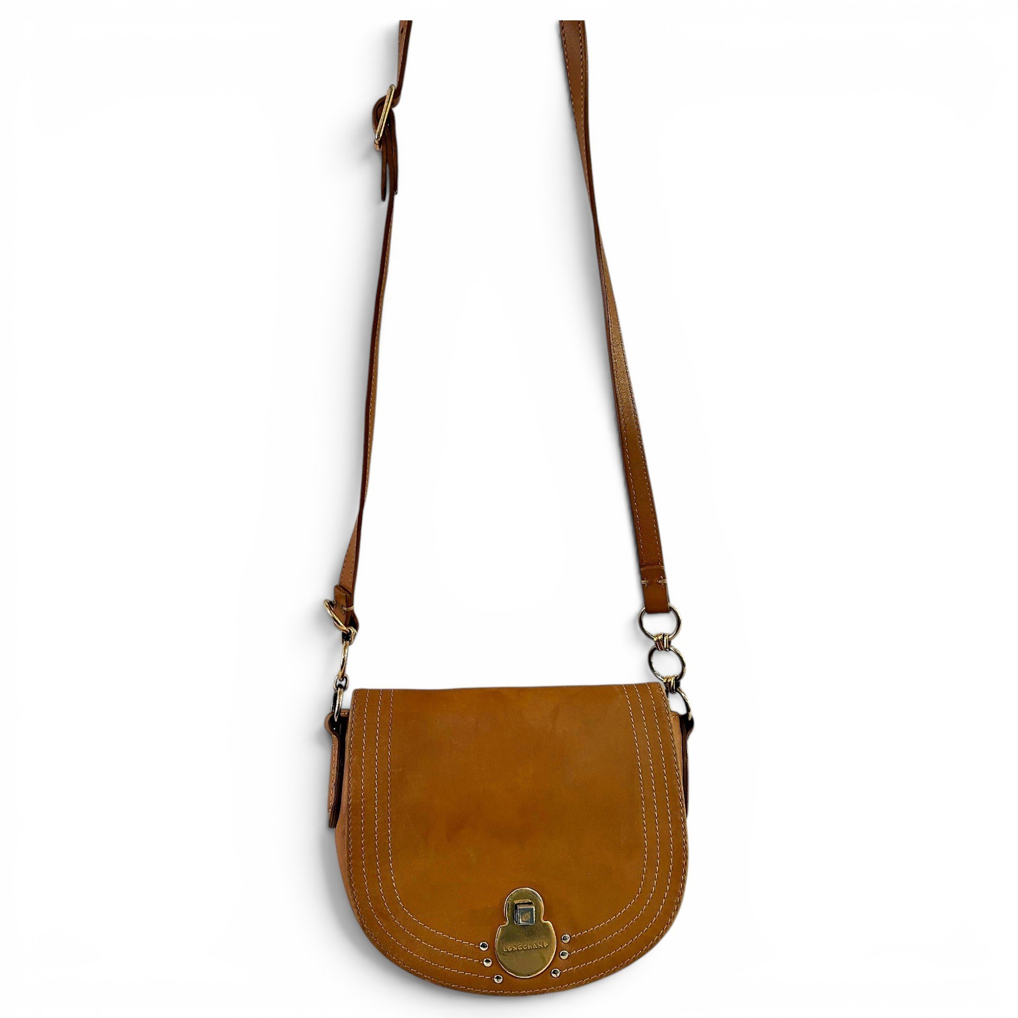 Leather crossbody bag