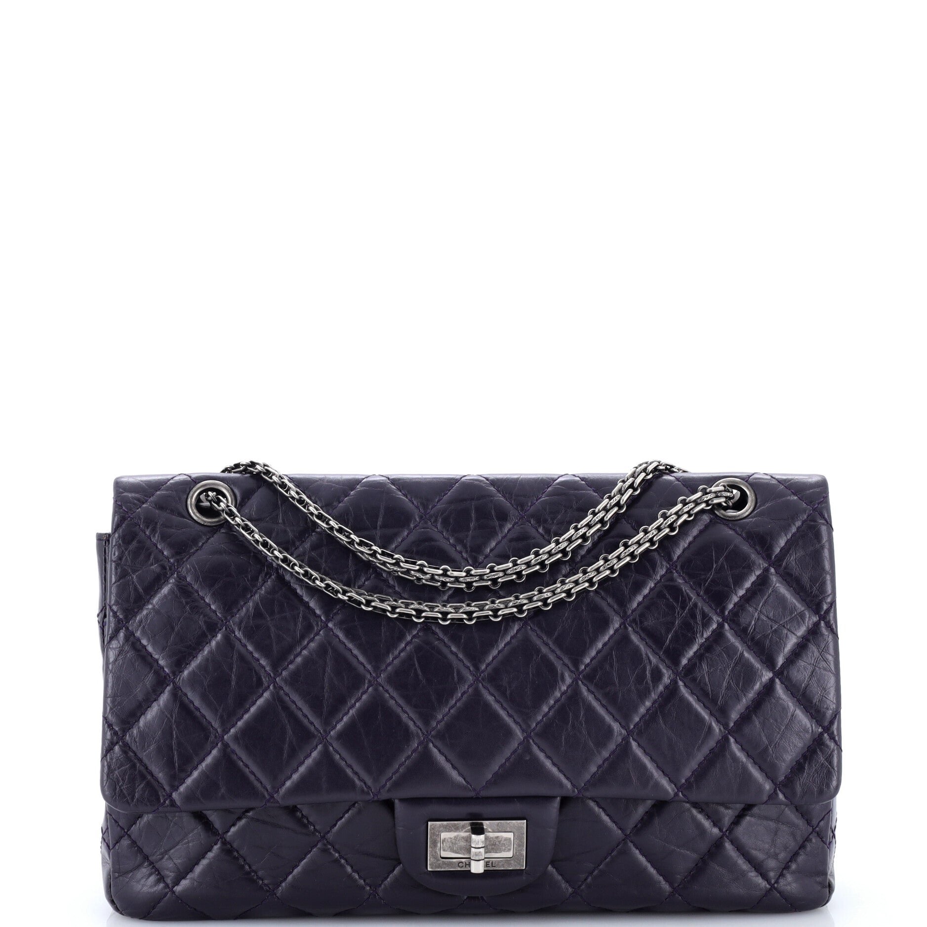Reissue 2.55 Flap Bag Quilted Aged Calfskin 227