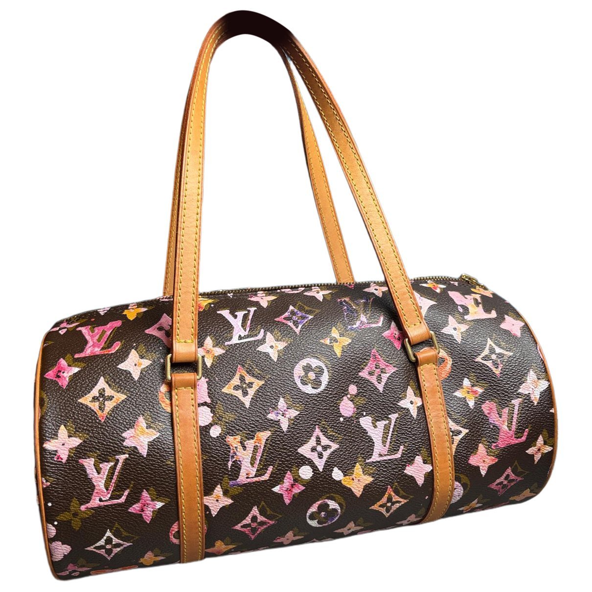 Papillon leather handbag