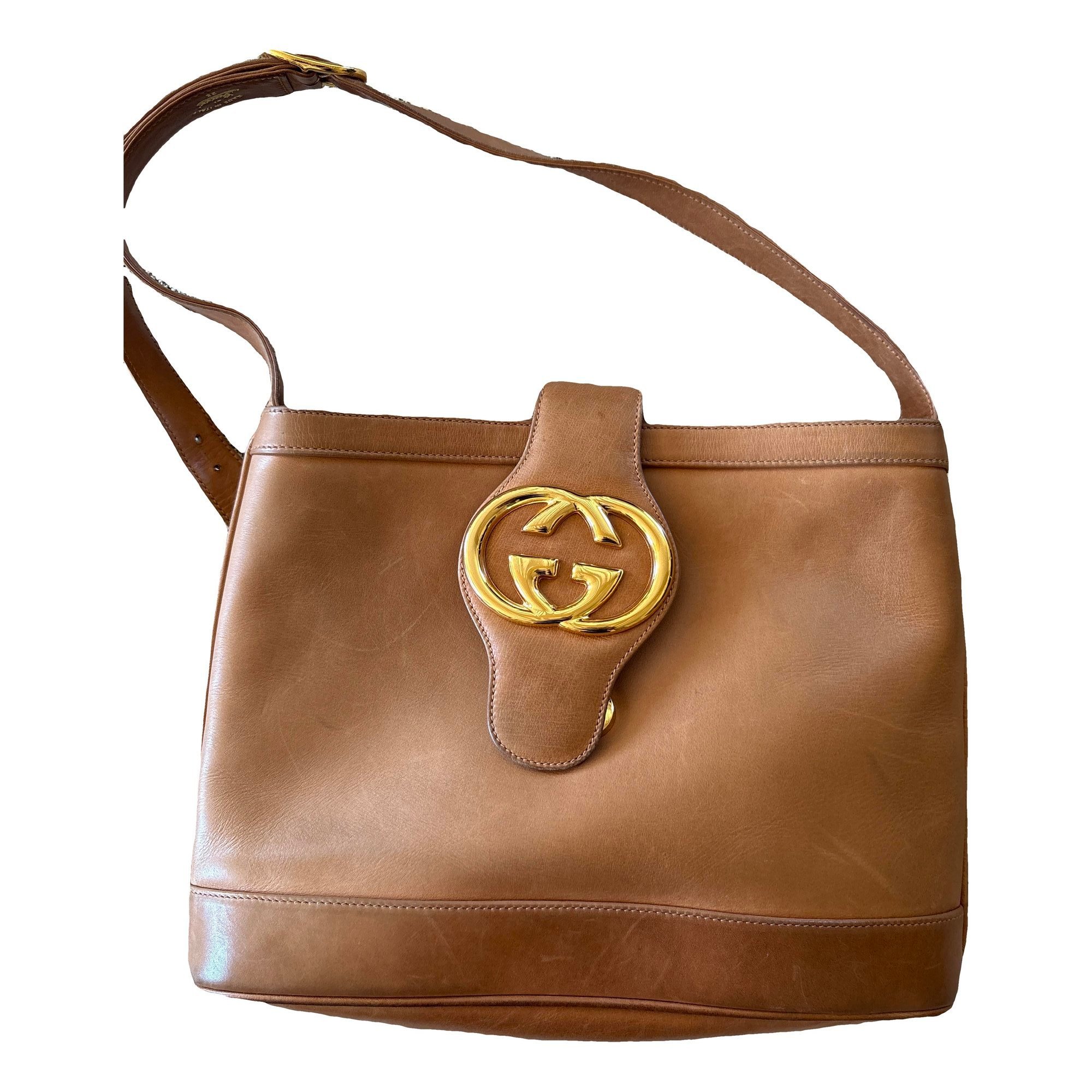 1973 leather handbag