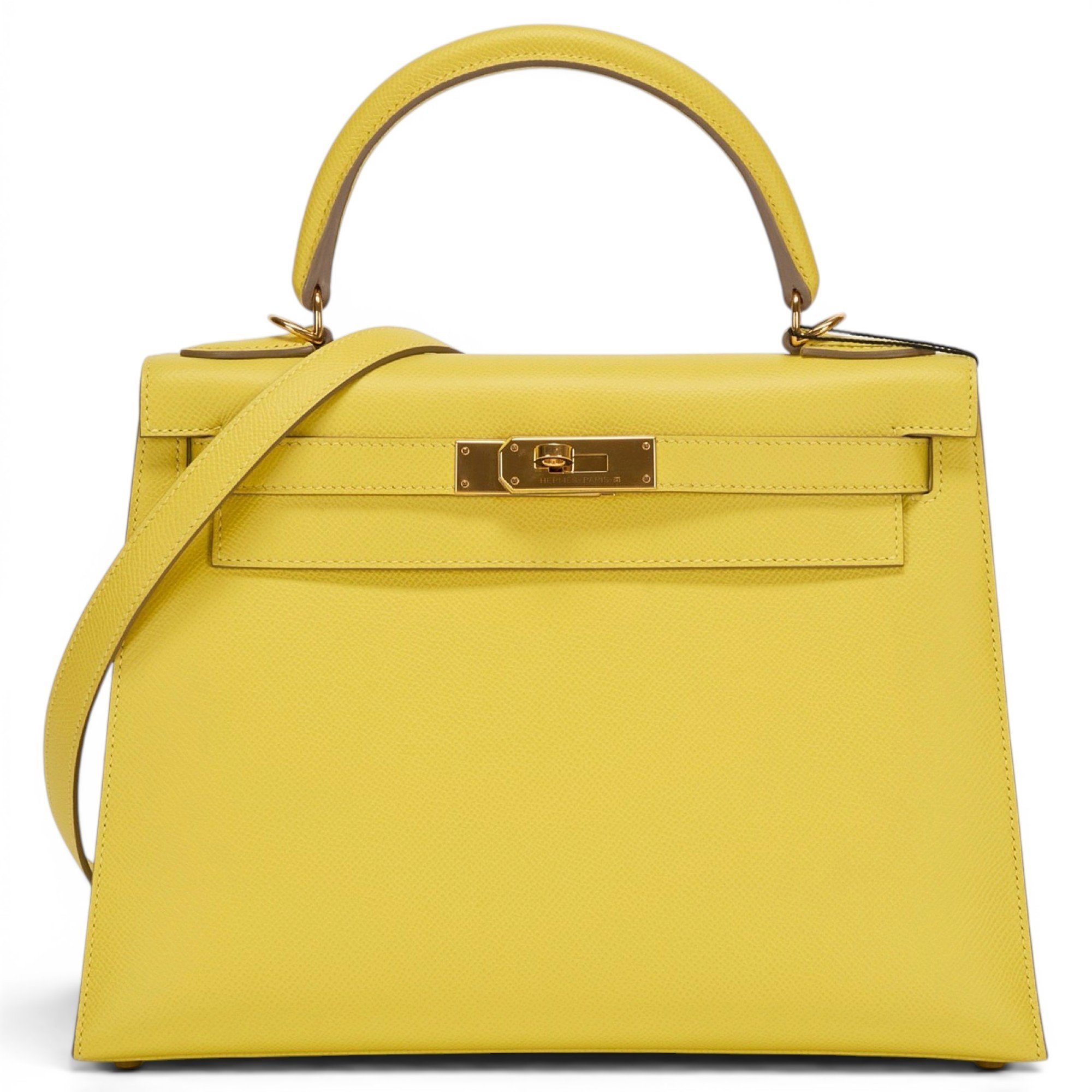 Kelly 28 leather handbag