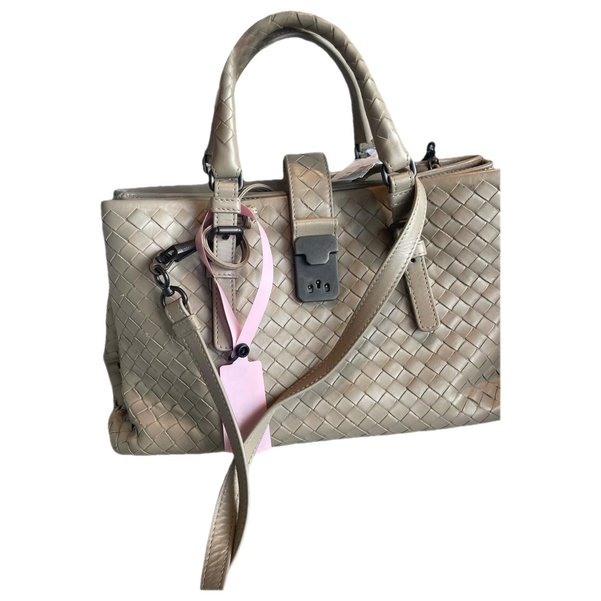 Tambura leather handbag