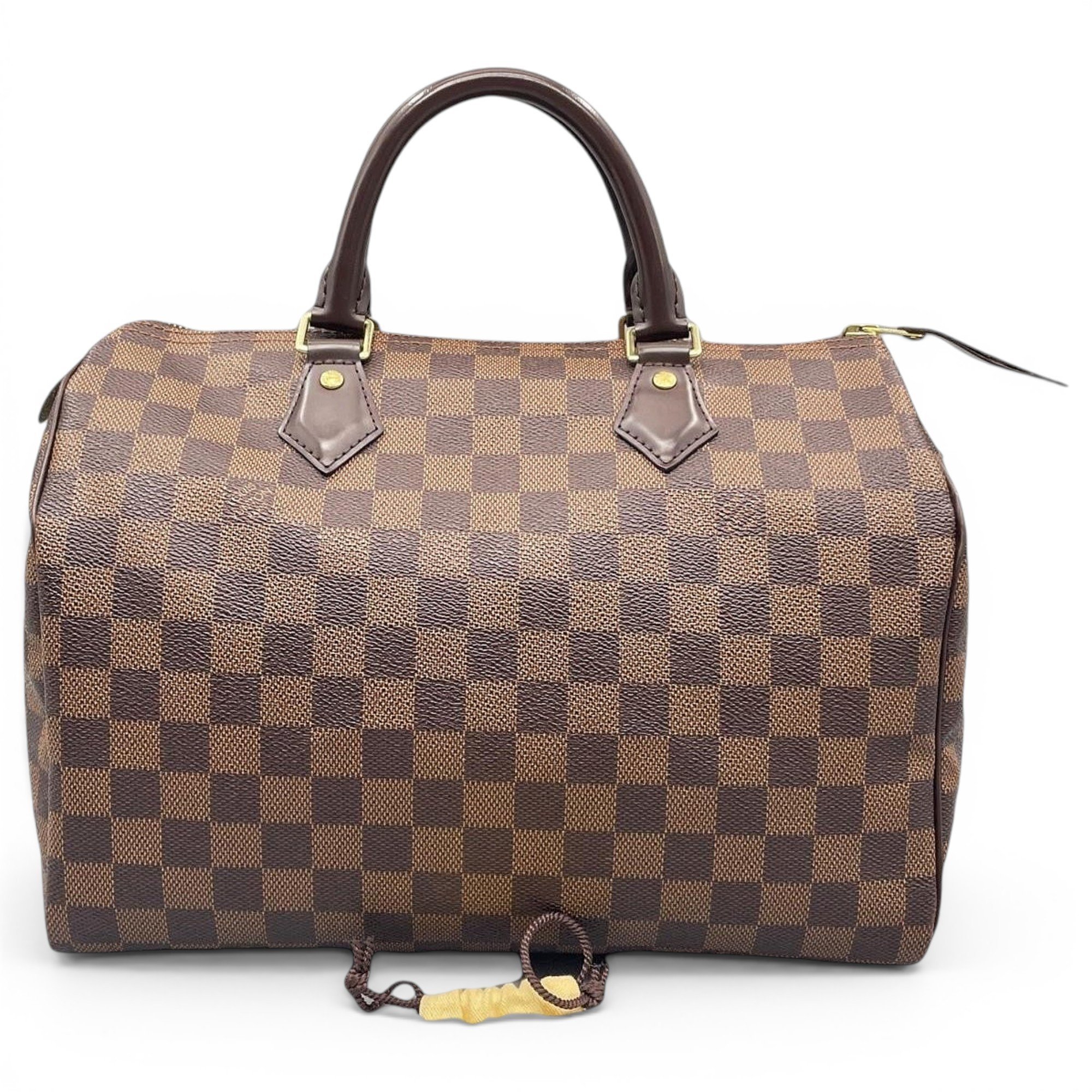Speedy leather handbag