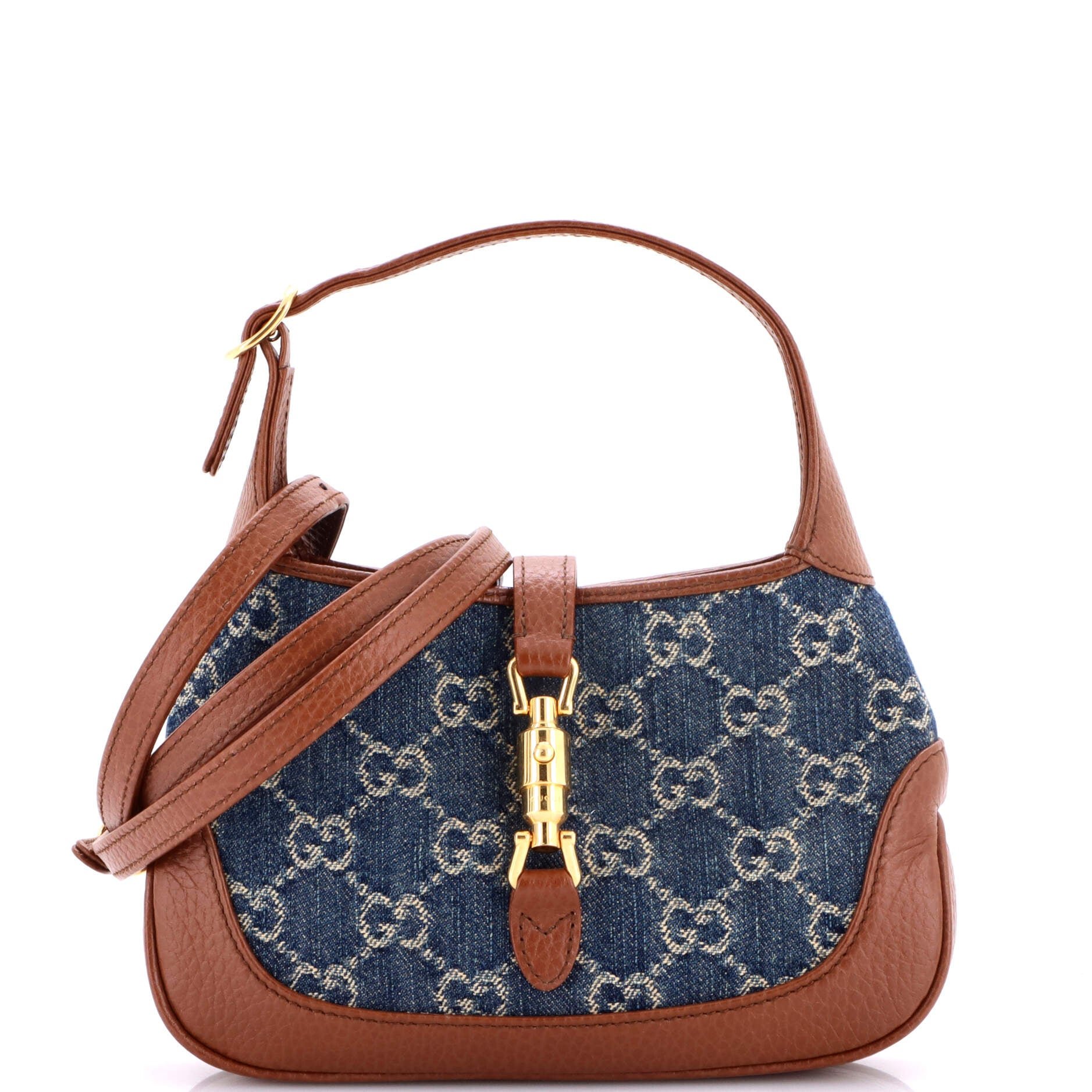 Jackie 1961 Hobo GG Denim Mini