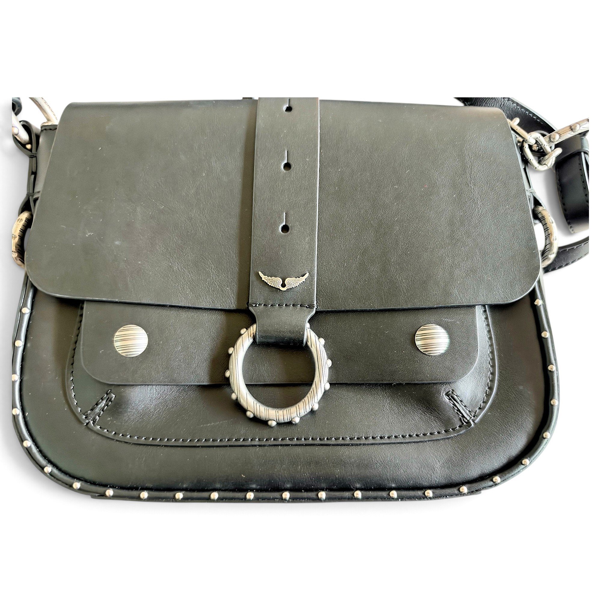 Leather handbag