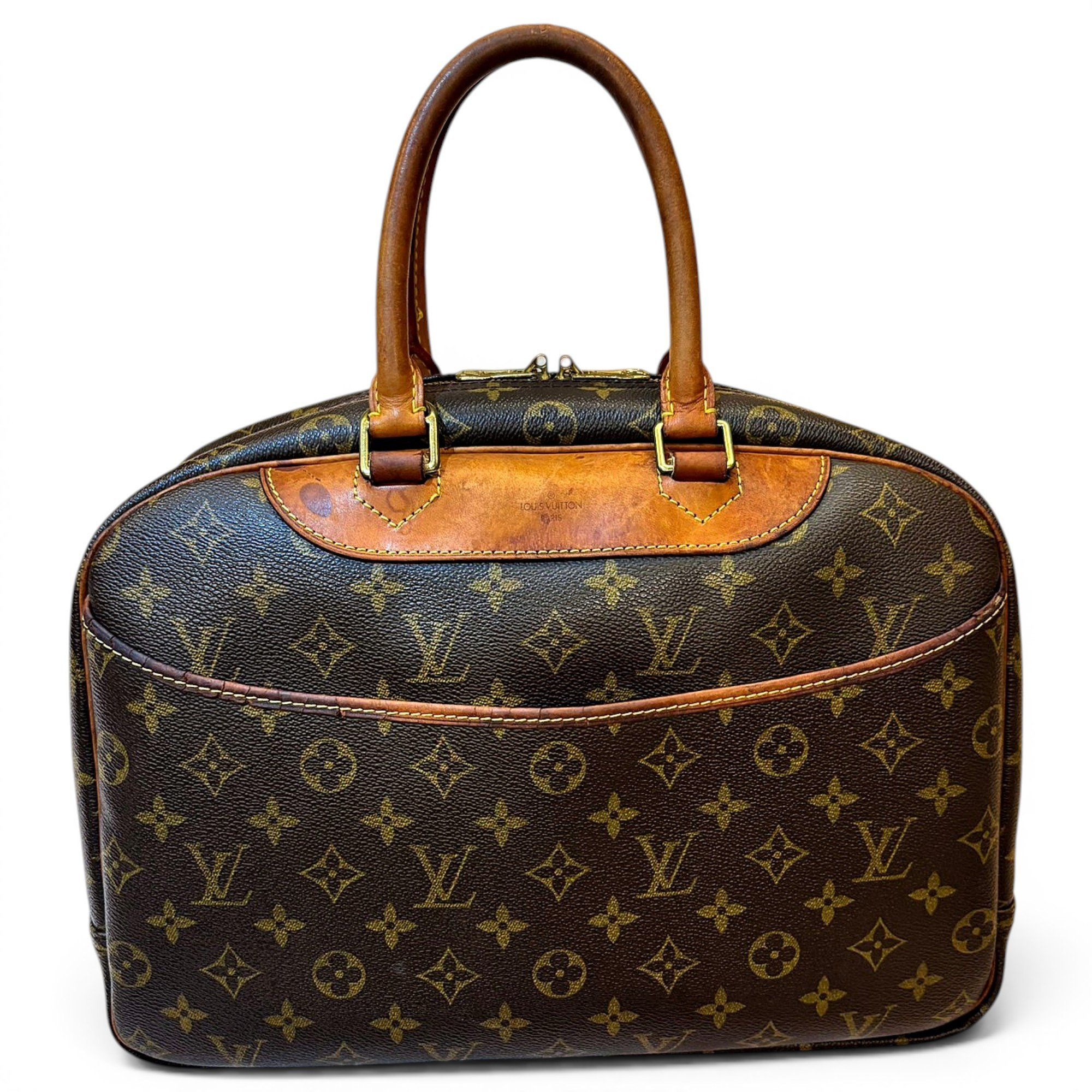 Deauville leather tote