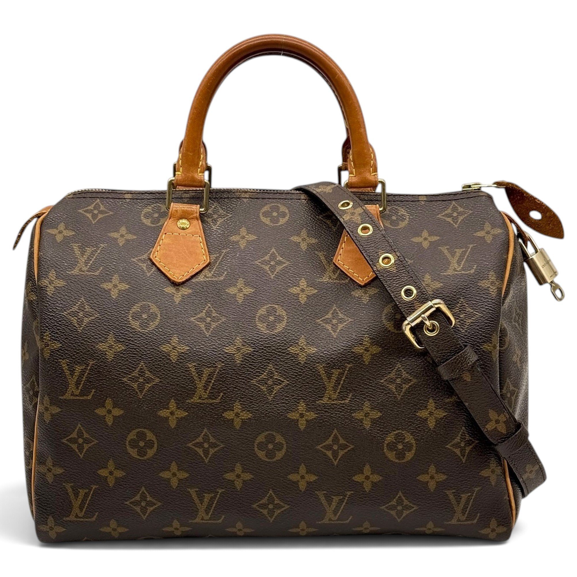 Louis Vuitton Speedy Bandoulière leather handbag