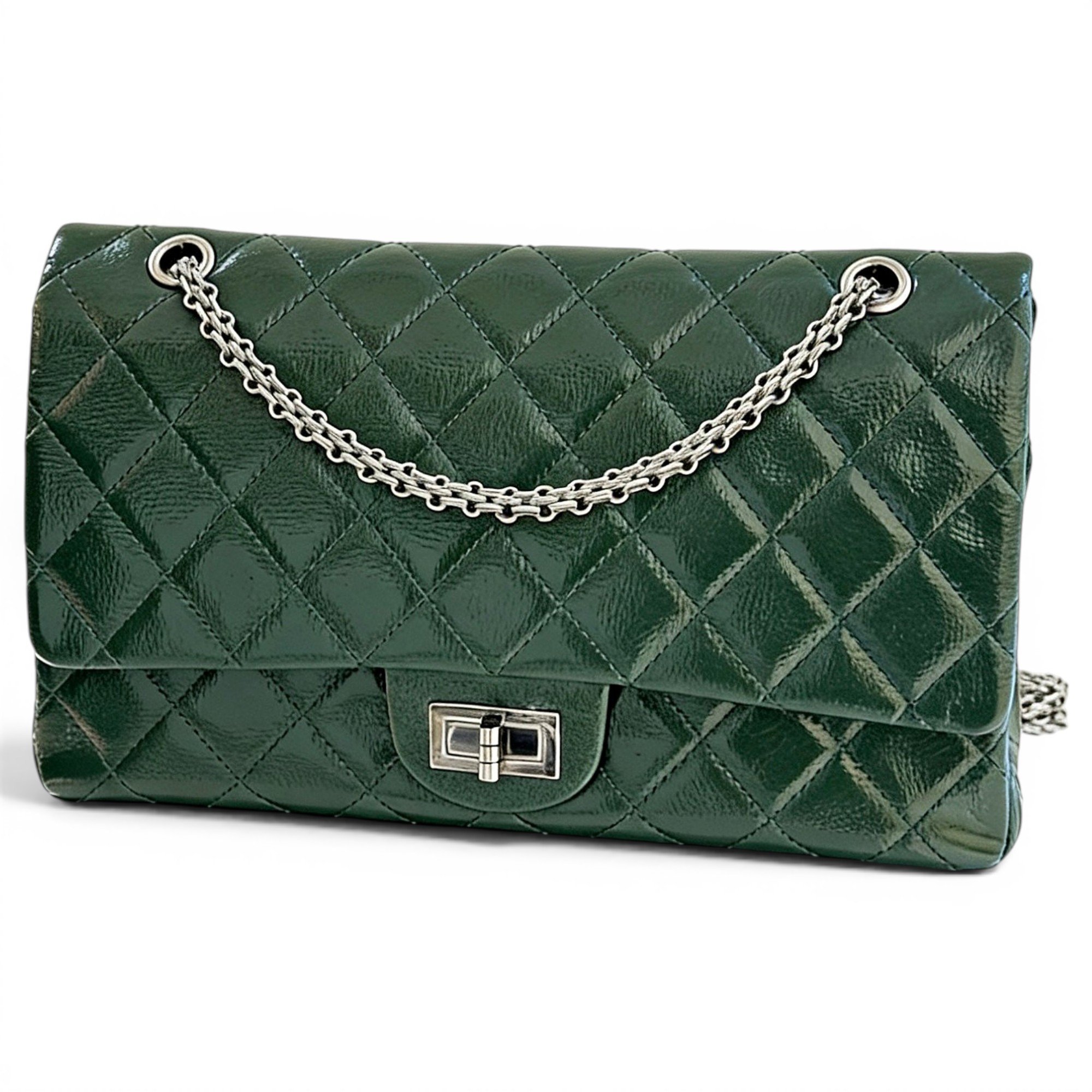 2.55 patent leather crossbody bag