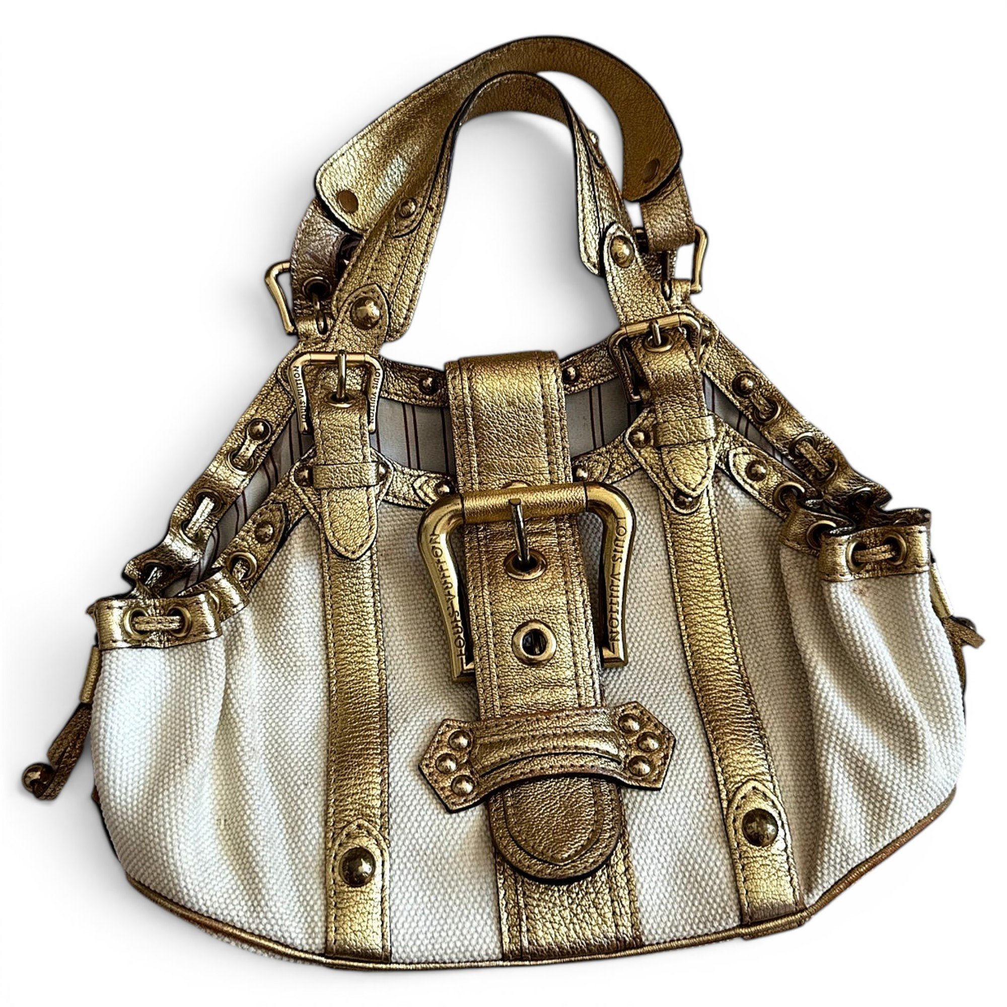 Louis Vuitton Theda cloth handbag