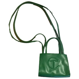 Telfar Small Shopping Bag leather tote