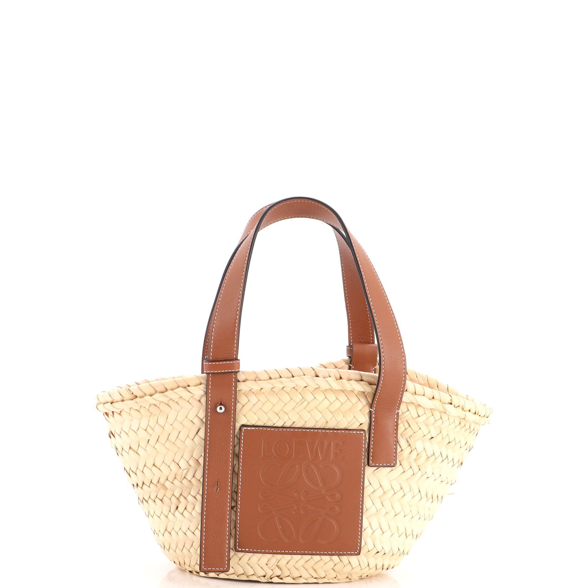 Basket Tote Raffia Small